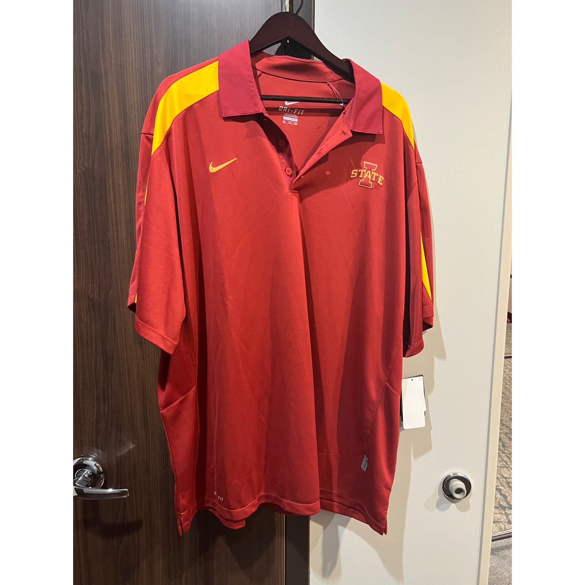 Nike Nike Iowa State Cyclones Polo Shirt - NWT Size 3XL Size US XXL / EU 58 / 5 - 1 Thumbnail