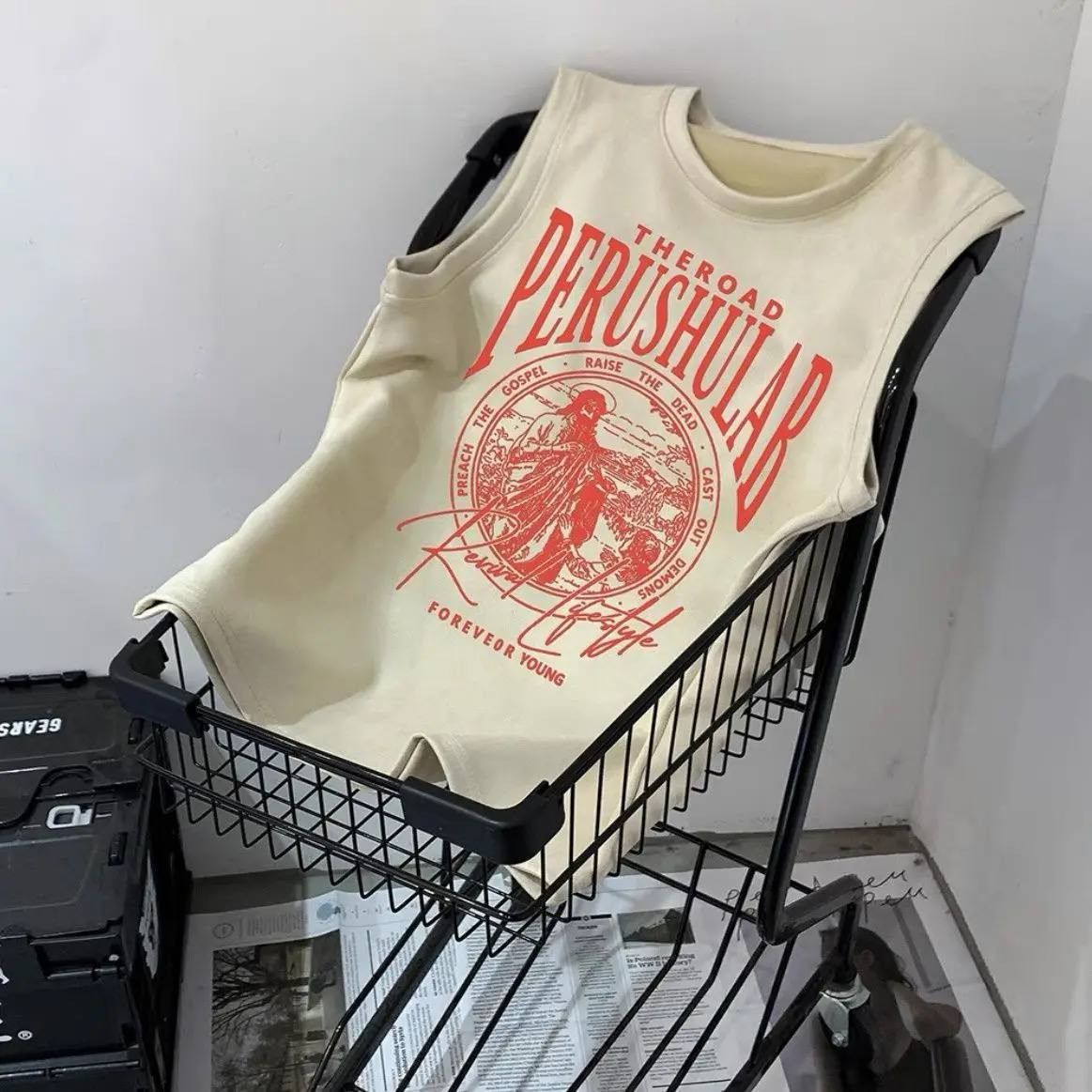 Japanese Brand × Vintage suede sleeveless shirt Size US M / EU 48-50 / 2 - 2 Thumbnail