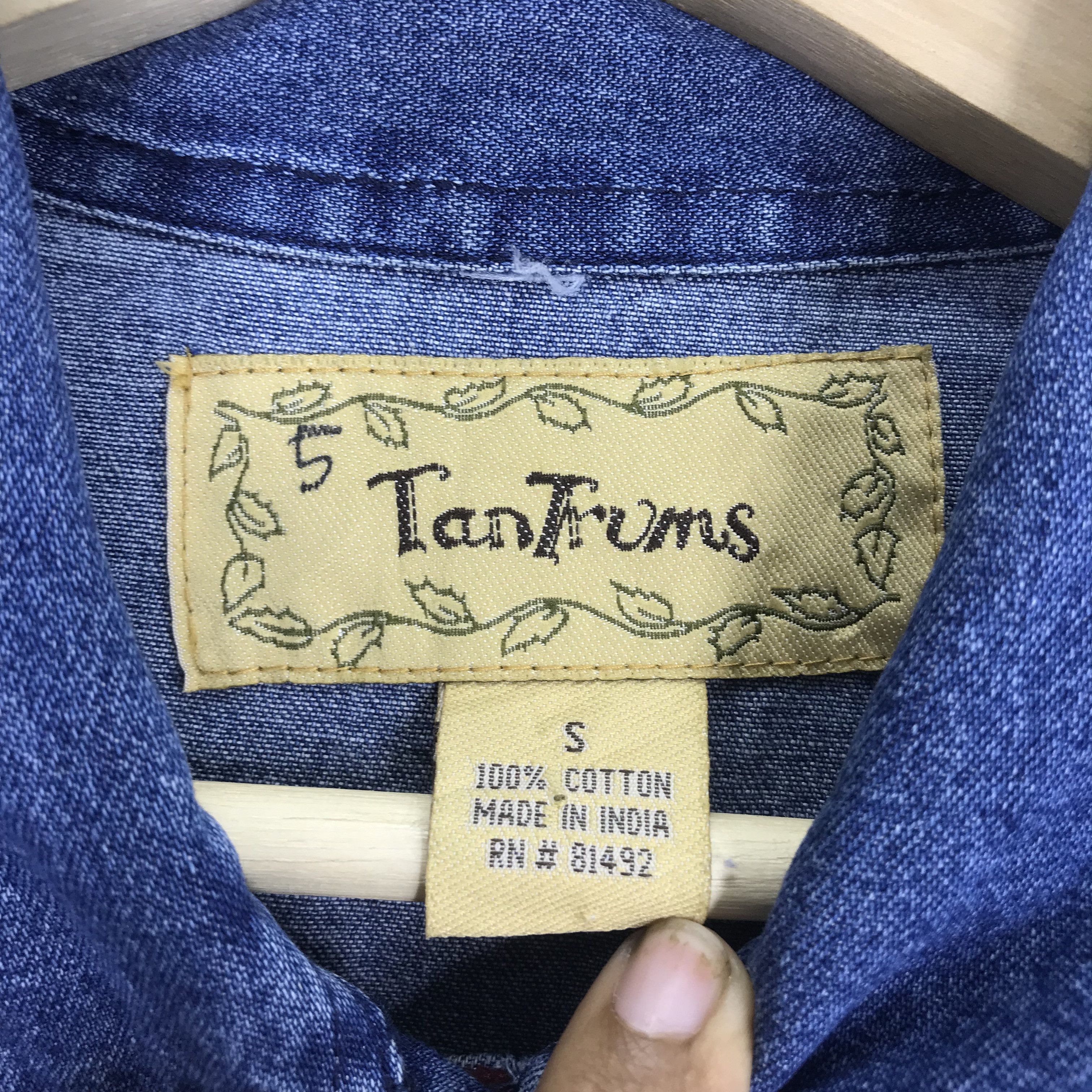 Vintage Vintage 90s Denim Jeans Jacket - 135 Size US S / EU 44-46 / 1 - 11 Thumbnail