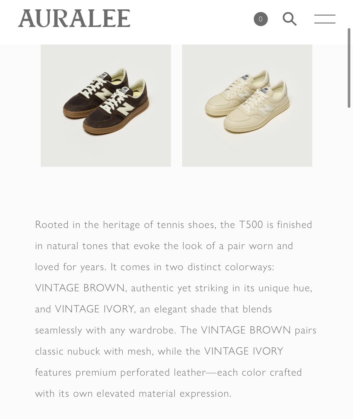 Auralee × New Balance [NEW] Auralee x New Balance T500 Vintage Brown Size US 10.5 / EU 43-44 - 12 Thumbnail