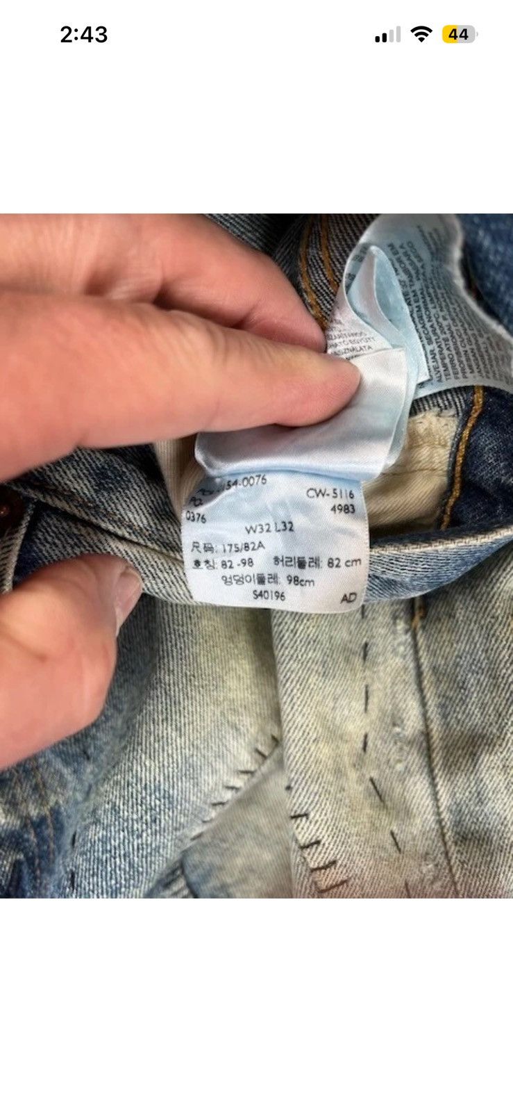 Levi's Levi's 501 jeans Size US 30 / EU 46 - 14 Thumbnail