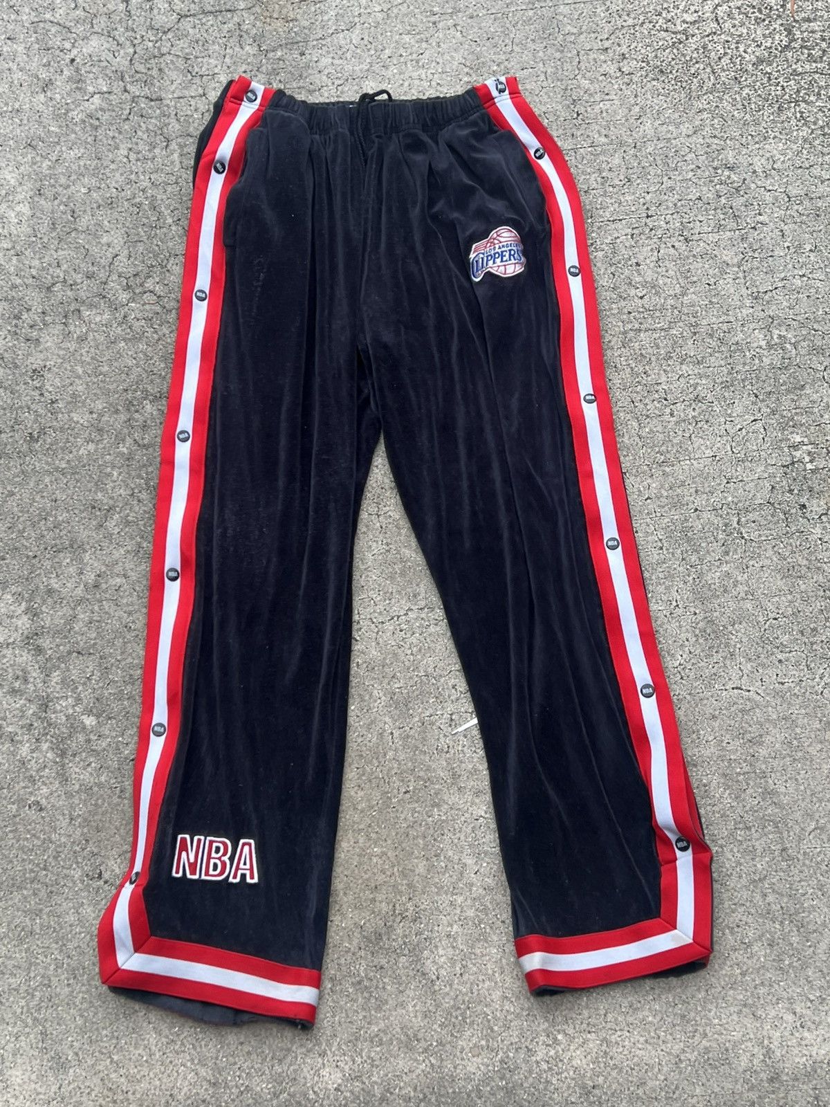 Vintage Vintage 90’s Clippers Warm Up Set With Side Snaps Size US XL / EU 56 / 4 - 9 Thumbnail