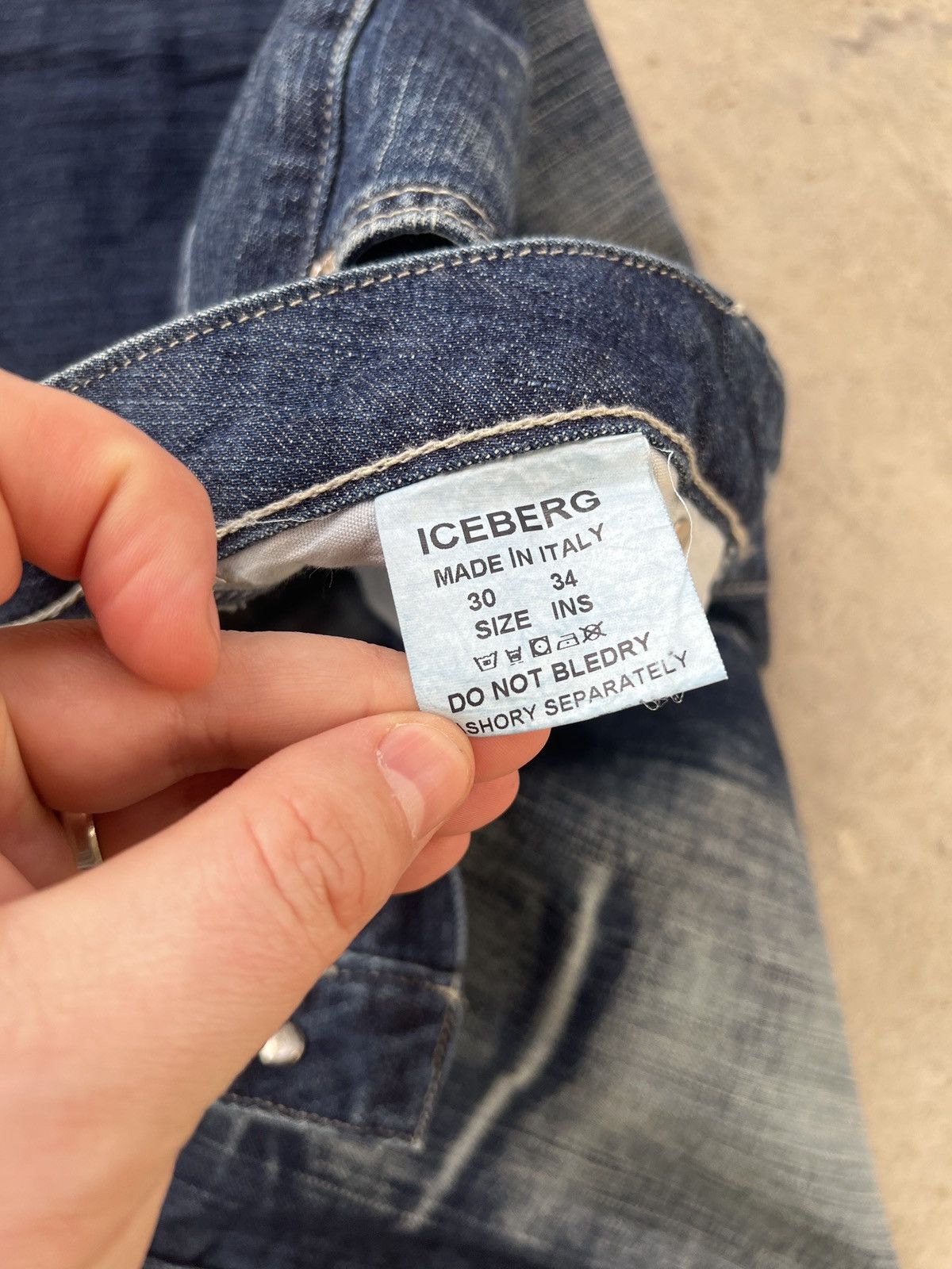Iceberg Iceberg Y2K Jeans Size 30" / US 8 / IT 44 - 6 Thumbnail