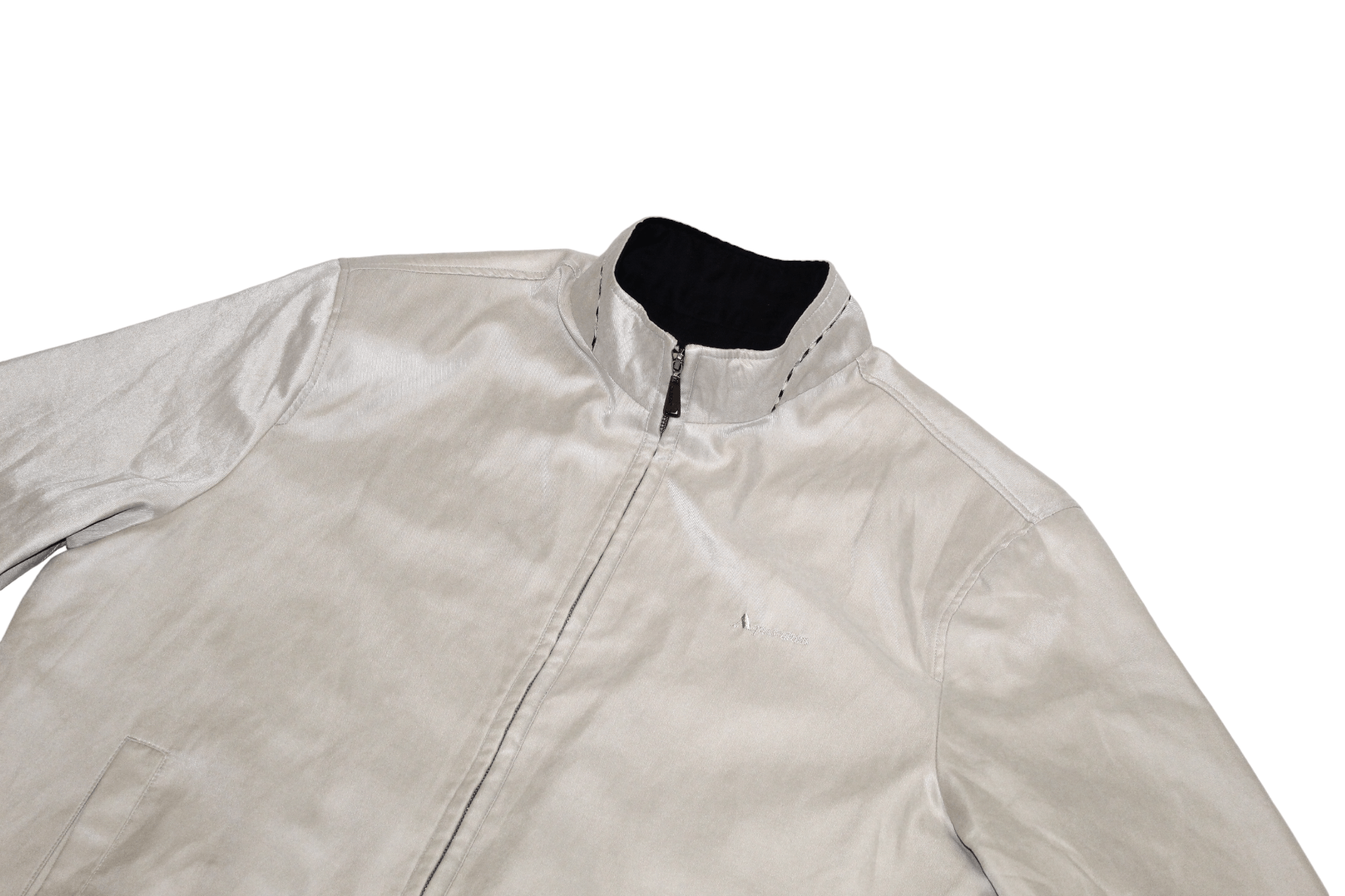 Aquascutum 🔥 Aquascutum Signatured Satin Cotton Casual Jacket Size US XL / EU 56 / 4 - 2 Thumbnail