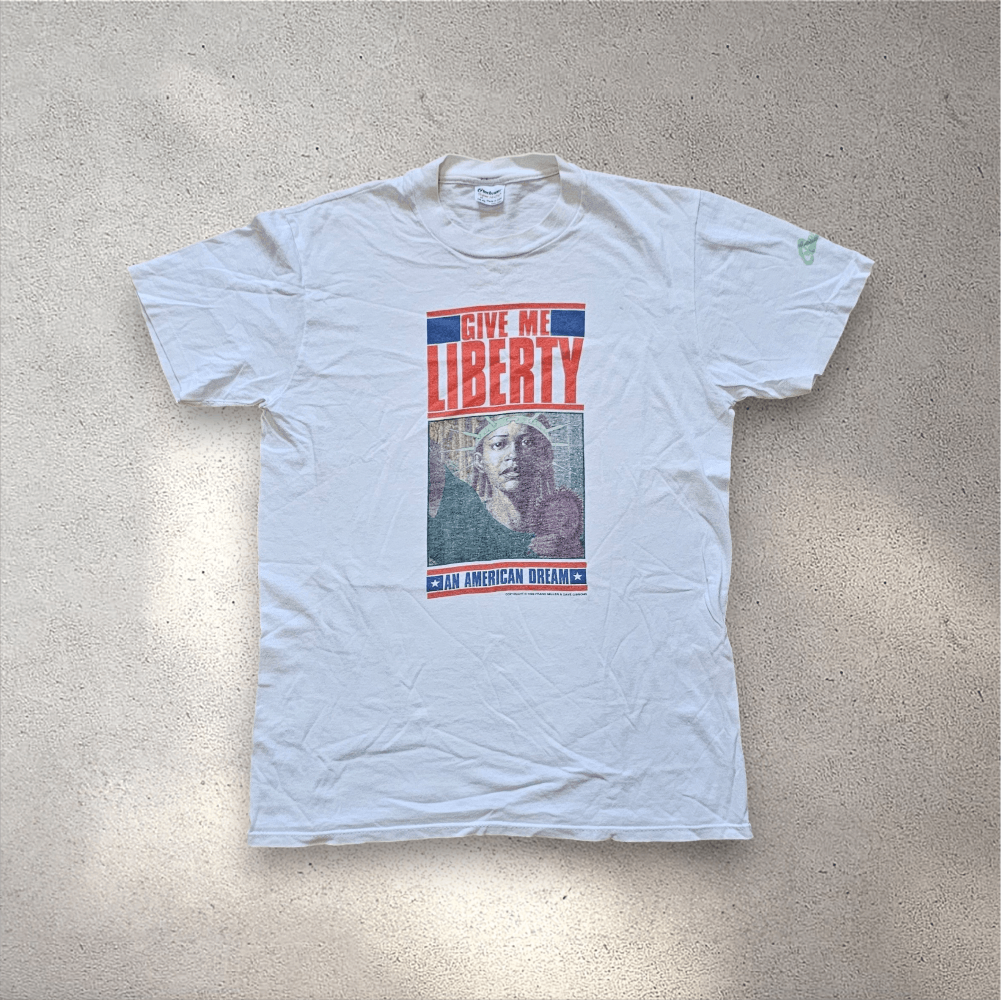 Vintage Give Me Liberty 1990 Comic Book Promo Tee Size US M / EU 48-50 / 2 - 1 Thumbnail