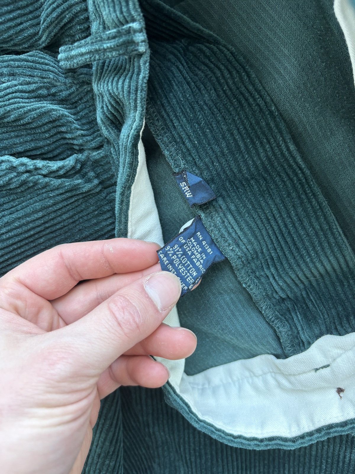 Polo Ralph Lauren Vintage Y2K Polo Ralph Lauren Baggy Corduroy Pants 34x34 Size US 34 / EU 50 - 5 Thumbnail
