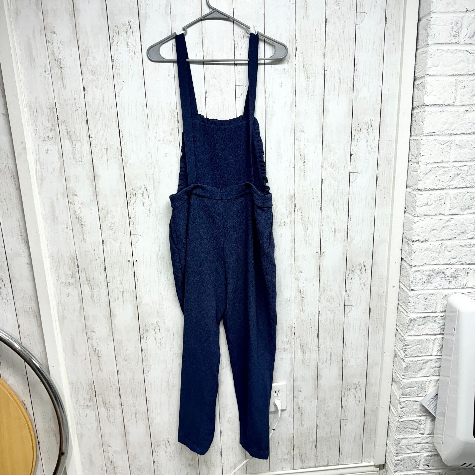 Other June & Hudson Jumpsuit Medium Wrap Short Sleeve Tie Wide Leg Size 30" / US 8 / IT 44 - 3 Thumbnail
