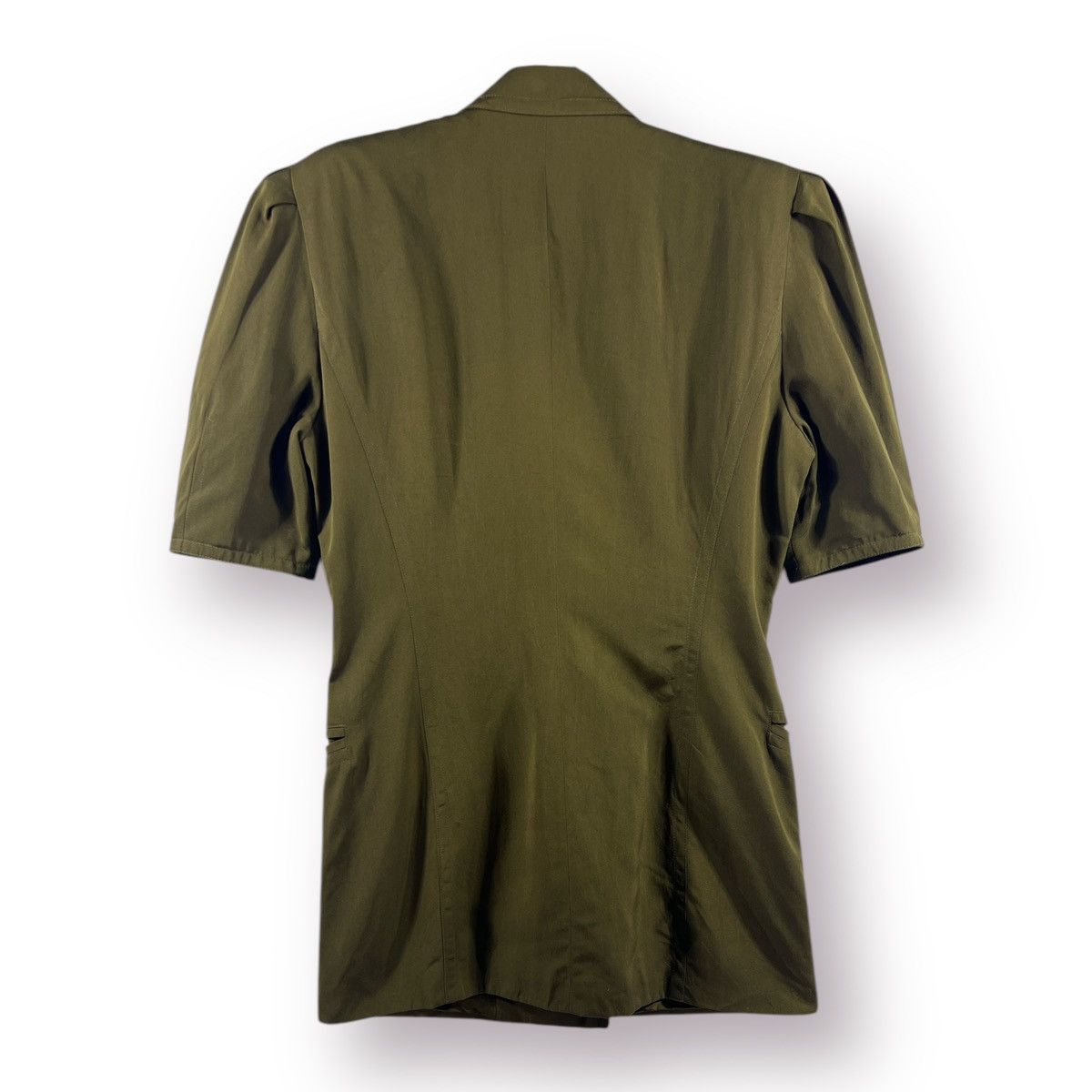 Escada 🔥 ESCADA by Margaretha Ley Silk Double Breasted Coat - 38 Size M / US 6-8 / IT 42-44 - 13 Thumbnail