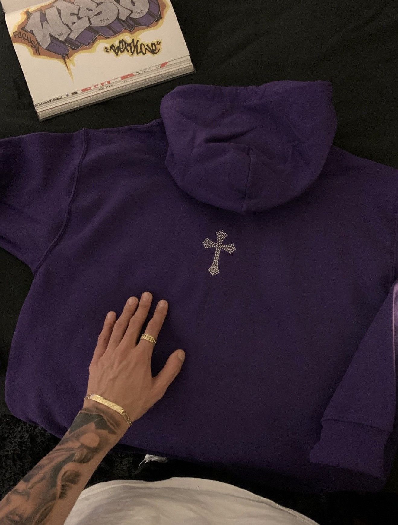 Other Rhinestones Streetwear Hoodie Size US XXL / EU 58 / 5 - 5 Thumbnail