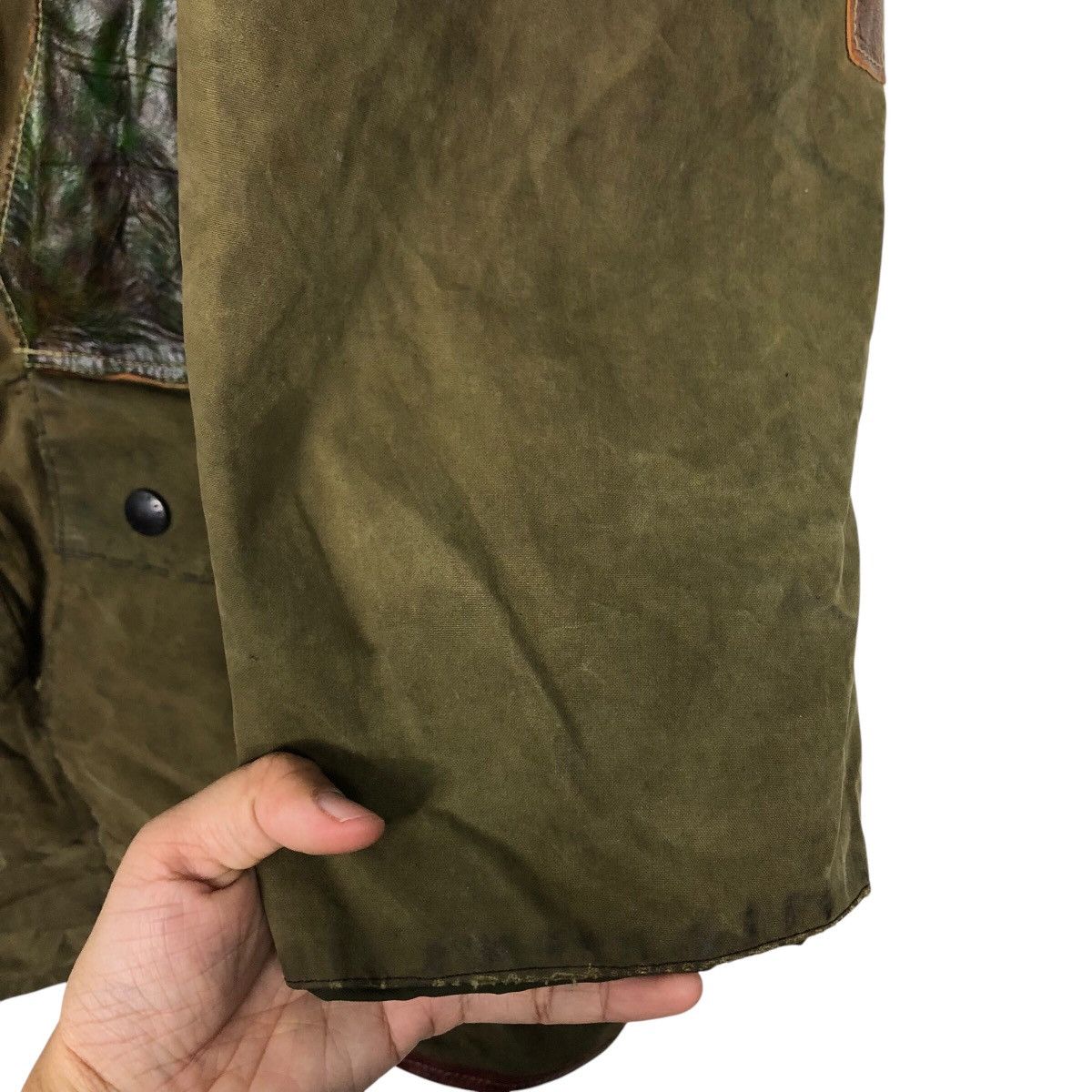 Barbour 📌Vintage Wax Jacket Barbour Northumbria Blanket England Size US M / EU 48-50 / 2 - 16 Thumbnail
