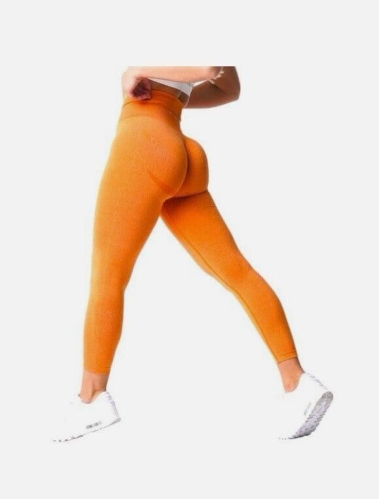 Designer NVGTN Burnt Orange Curve Seamless Leggings women’s size M Size 32" / US 10 / IT 46 - 2 Thumbnail