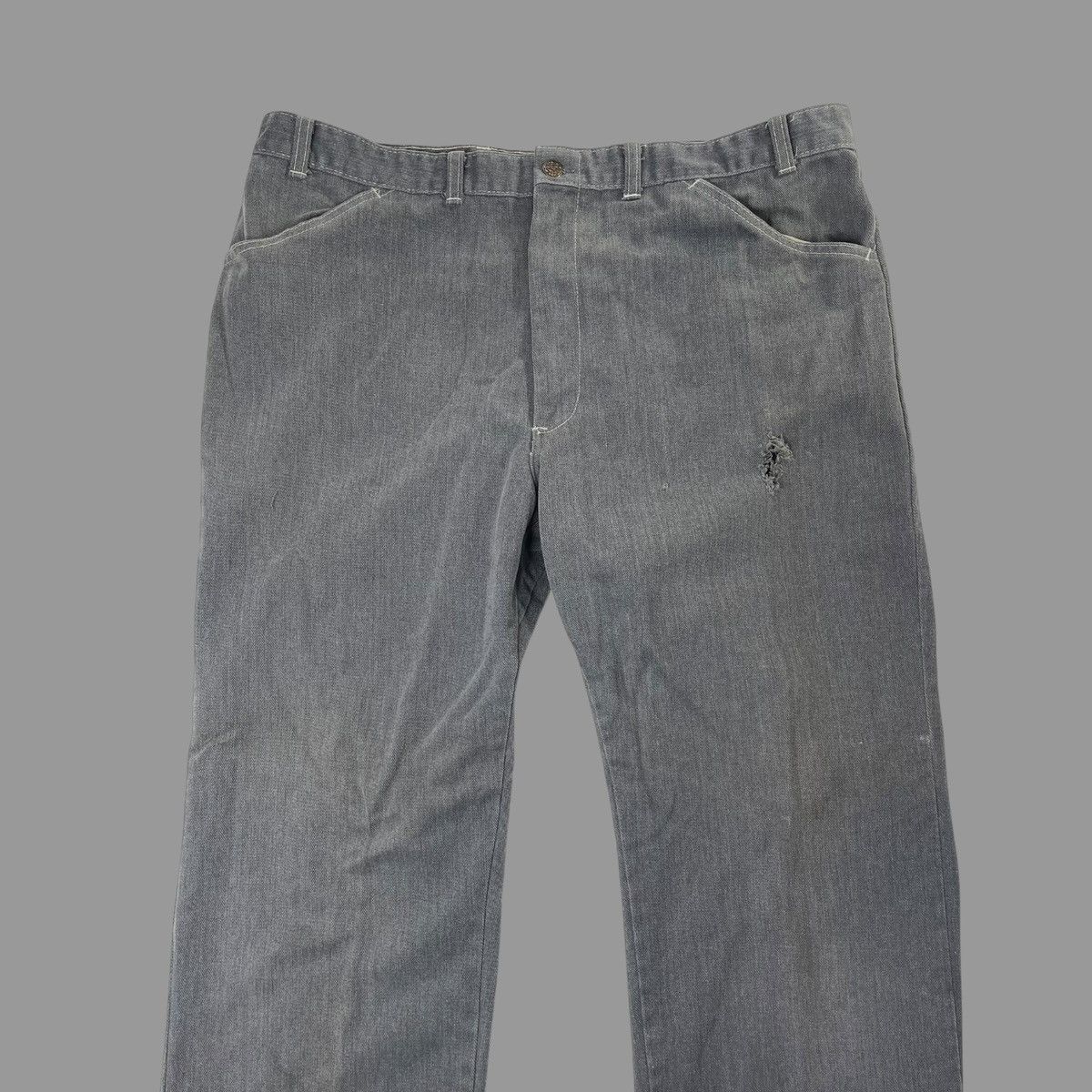Vintage Vintage 1960s denim jeans Size US 38 / EU 54 - 2 Thumbnail