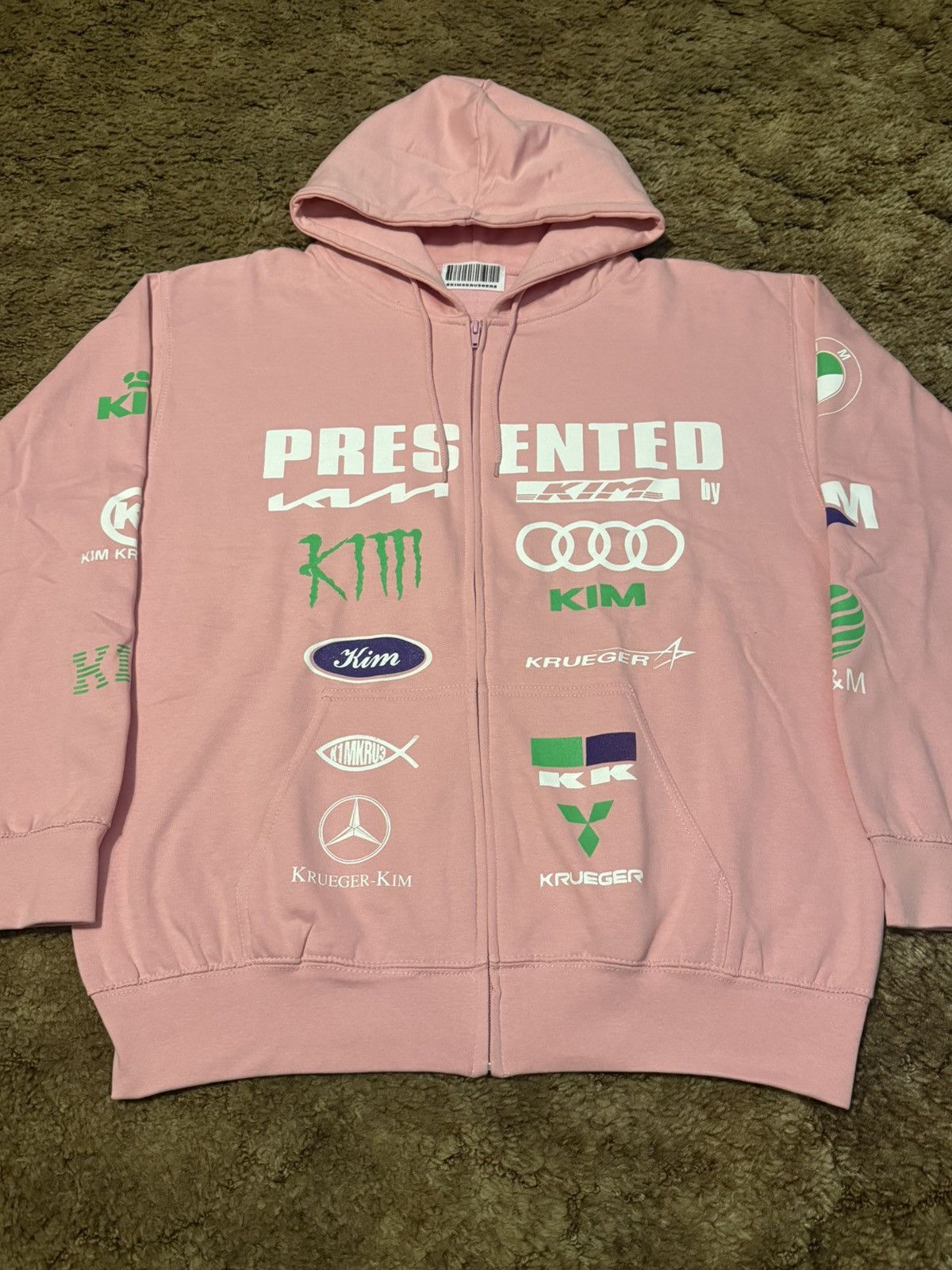 Kim Krueger Kim Krueger Valentines Day Full Zip Logo Hoodie Size Large Size US L / EU 52-54 / 3 - 2 Thumbnail