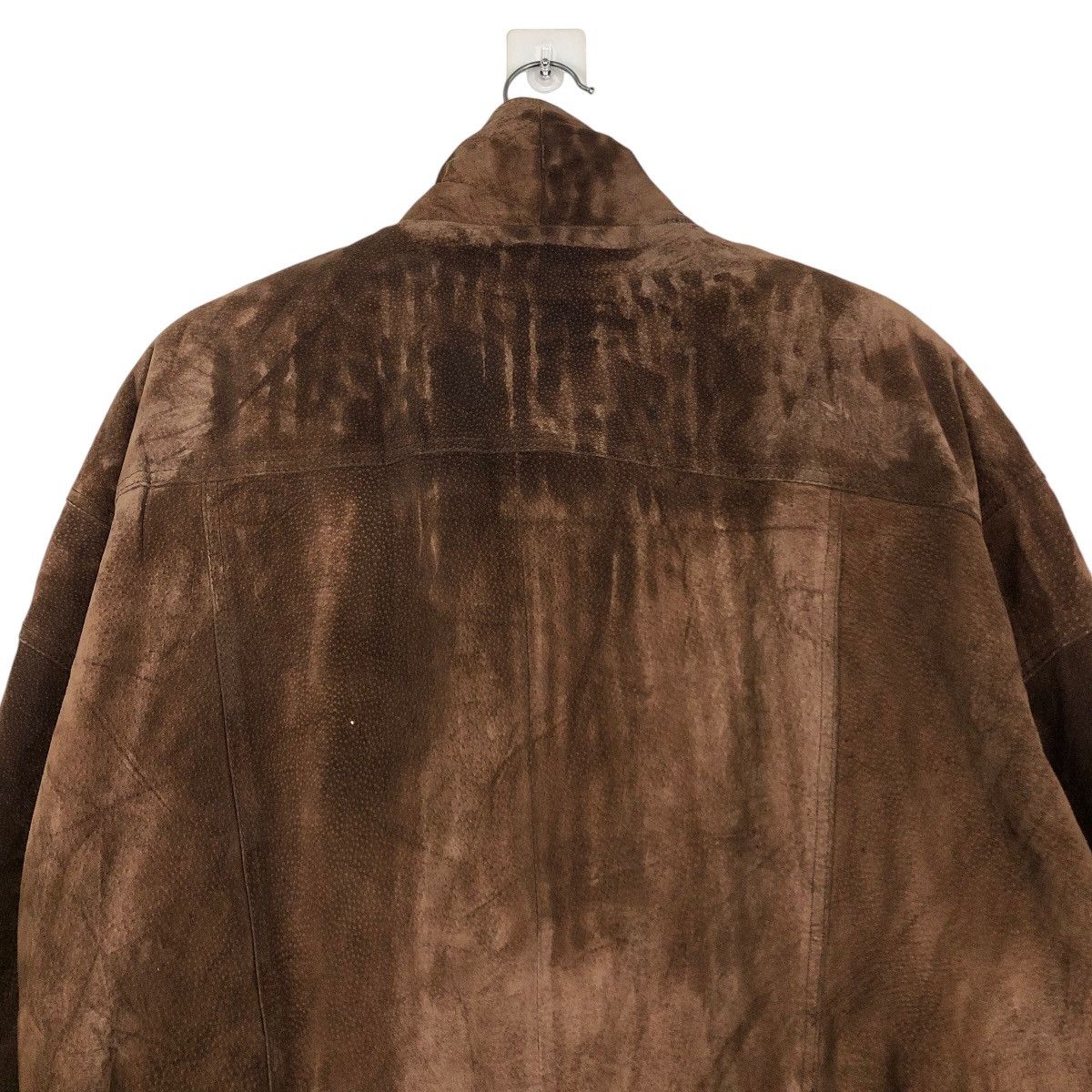 Issey Miyake 🔥Vintage Genuine Leather Jacket Biker Wilsons Leather Size US L / EU 52-54 / 3 - 9 Thumbnail