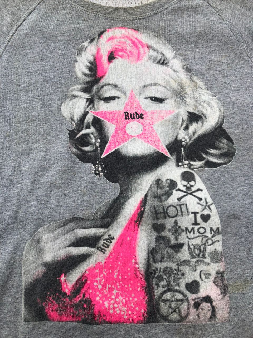 Rude RUDE "Marilyn Monroe" Sweatshirt Made In Italy Size US M / EU 48-50 / 2 - 6 Thumbnail