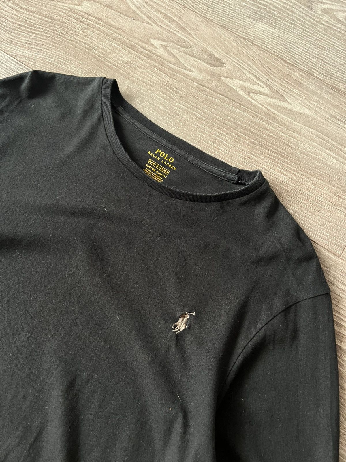 Designer × Polo Ralph Lauren × Ralph Lauren ‼️Polo Ralph Lauren RRL Archival Knit Logo Long Sleeve Tee‼️ Size US M / EU 48-50 / 2 - 10 Thumbnail