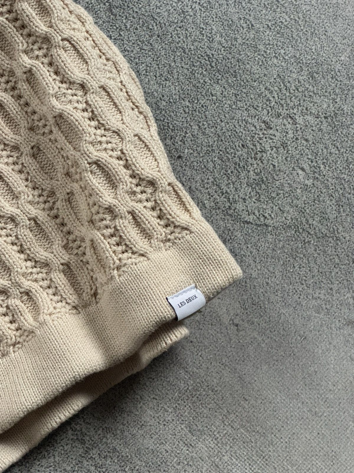 Les Deux Les Deux Garrett knitwear shirt button up polo knit jumper Size US M / EU 48-50 / 2 - 7 Thumbnail