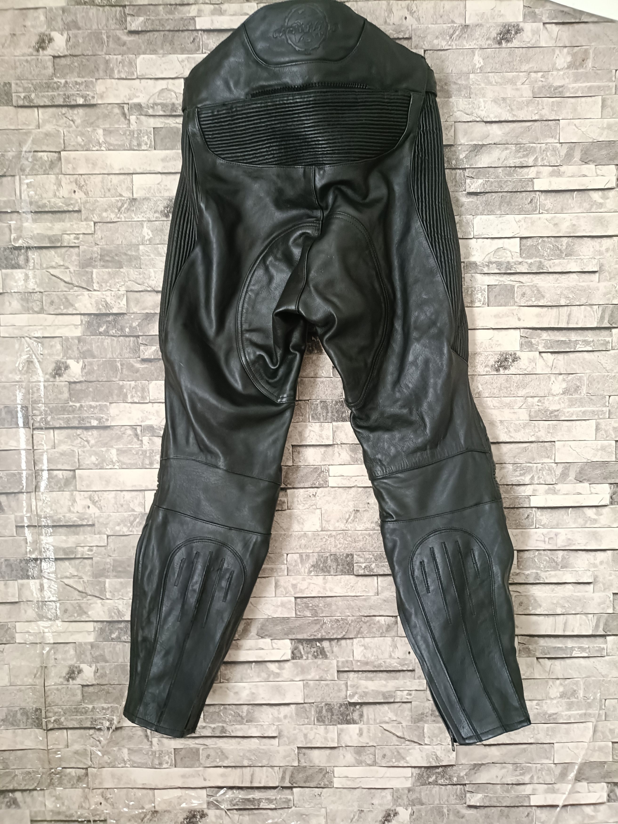 Leather Gericke streetline biker leather pants Size US 30 / EU 46 - 7 Thumbnail