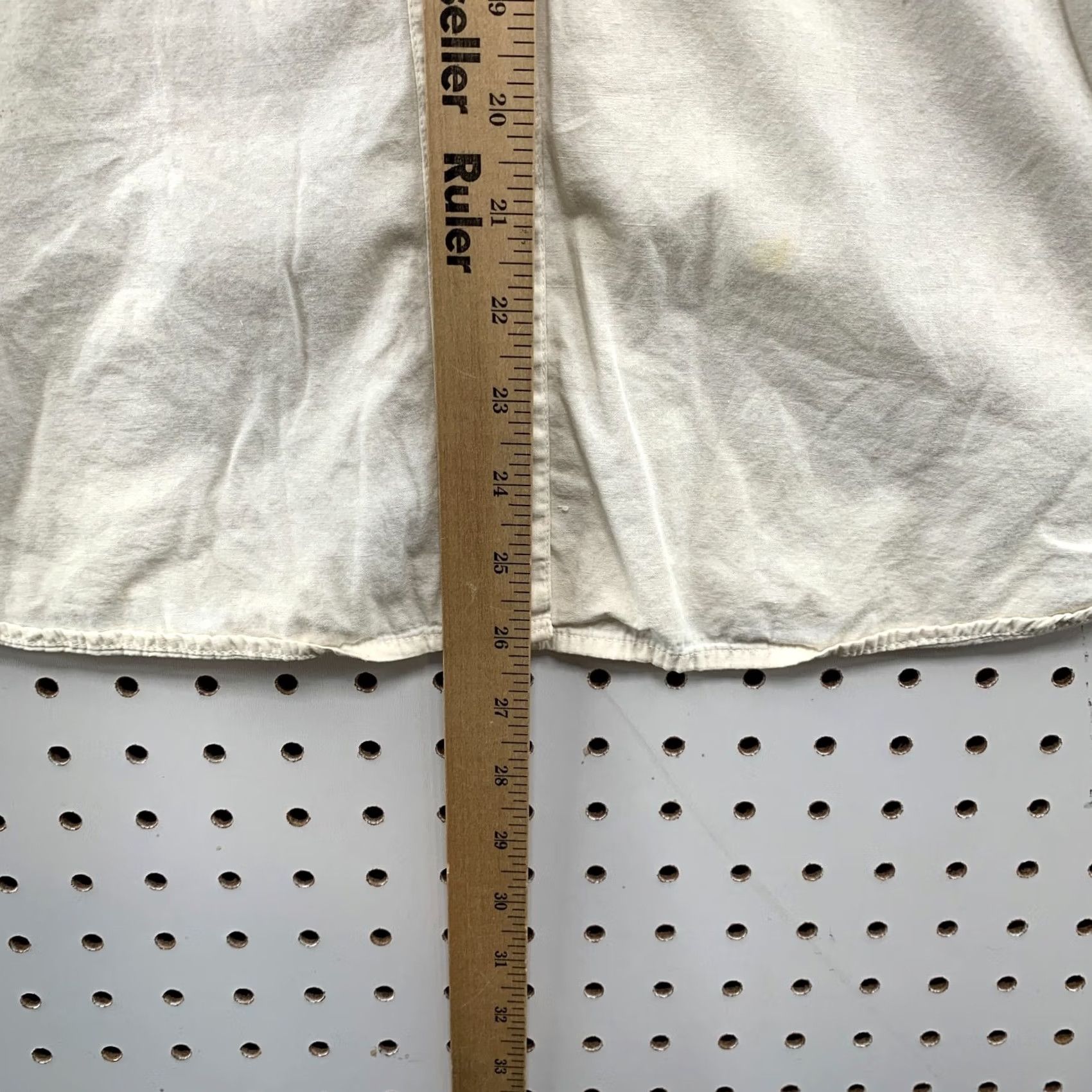 Vintage VINTAGE I Love Cowboys Shirt Womens XL White Long Sleeve Button Western Size XL / US 12-14 / IT 48-50 - 7 Thumbnail