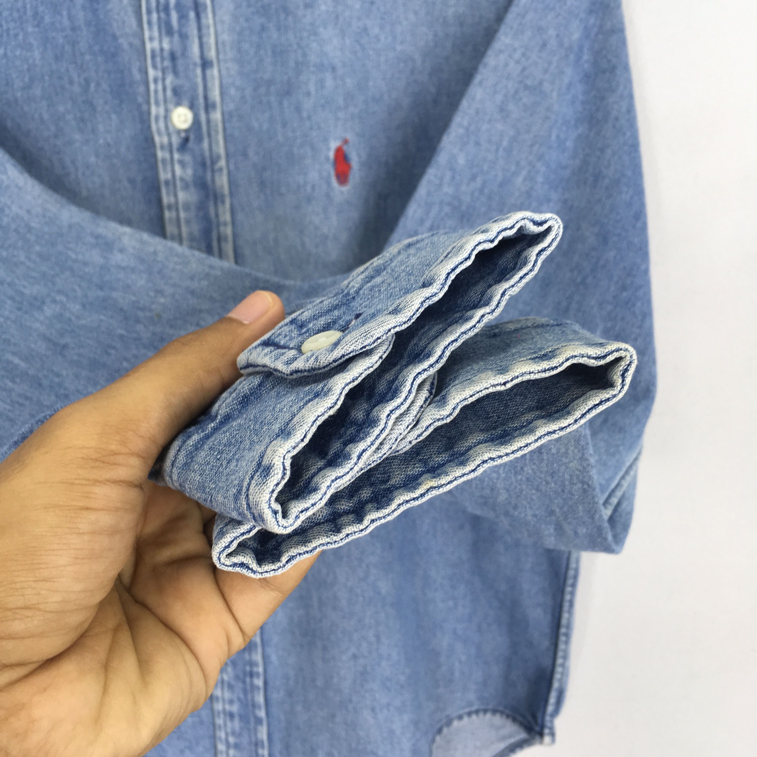 Polo Ralph Lauren Vintage 90's Polo Country Ralph Lauren Jeans Shirt - 1842 Size US S / EU 44-46 / 1 - 9 Thumbnail