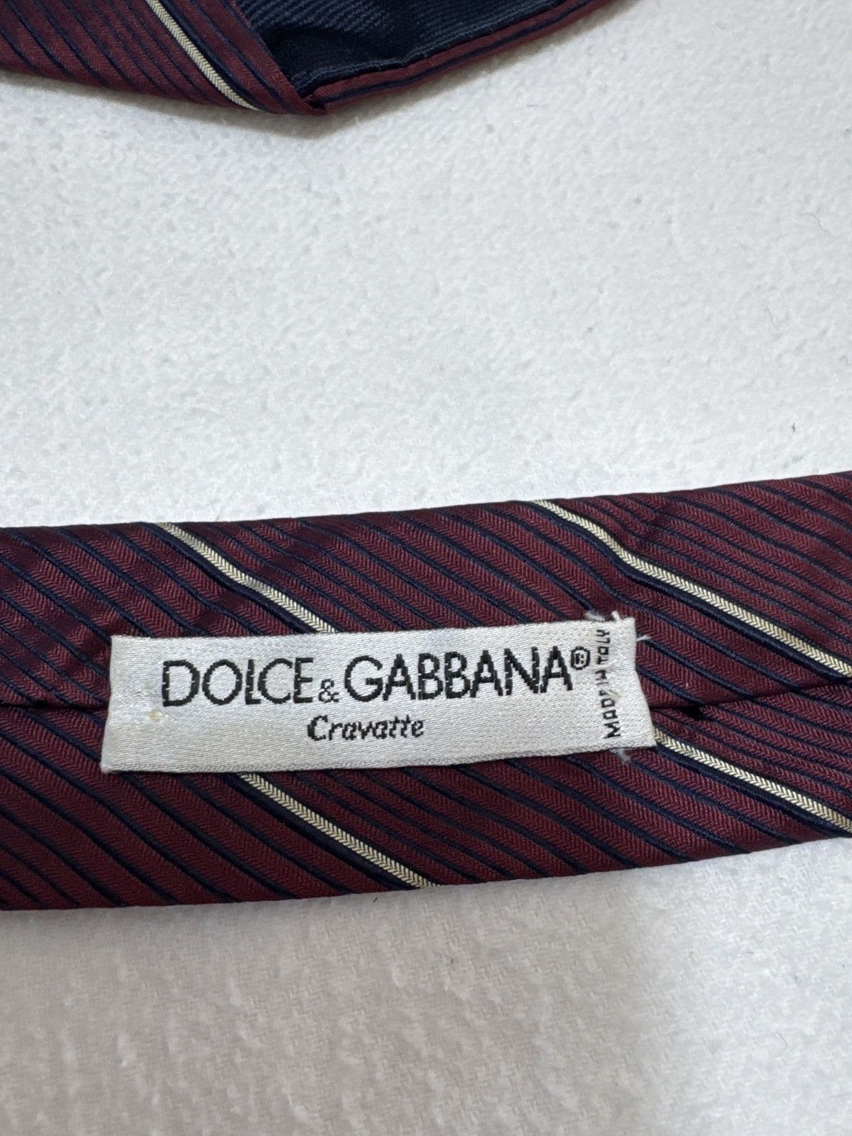 Dolce & Gabbana Dolce & Gabbana Silk tie o/s Size ONE SIZE - 2 Thumbnail
