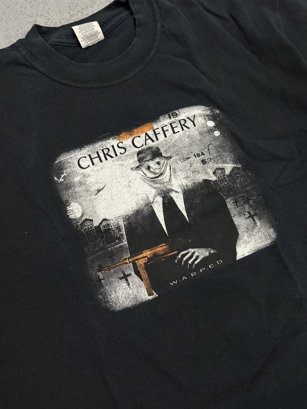 Band Tees Chris Caffery 2005 Tour The Faces Of War Tee Size US XL / EU 56 / 4 - 6 Thumbnail