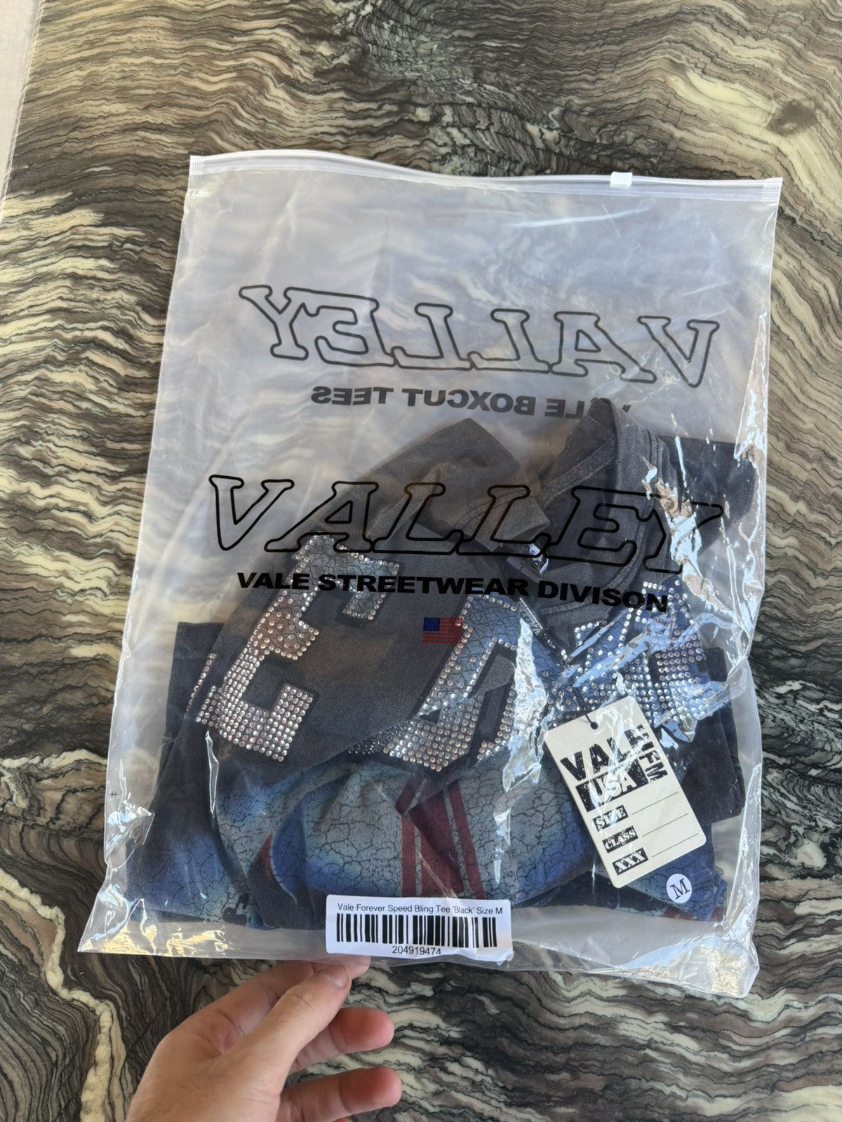Vale Vale Forever Speed Bling Tee Black Size Medium New Size US M / EU 48-50 / 2 - 7 Thumbnail