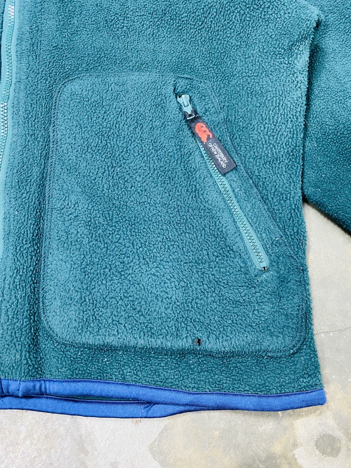 Canterbury of New Zealand Vintage 80s Canterbury of New Zealand Zipper Hoodie Fleece Size US M / EU 48-50 / 2 - 7 Thumbnail