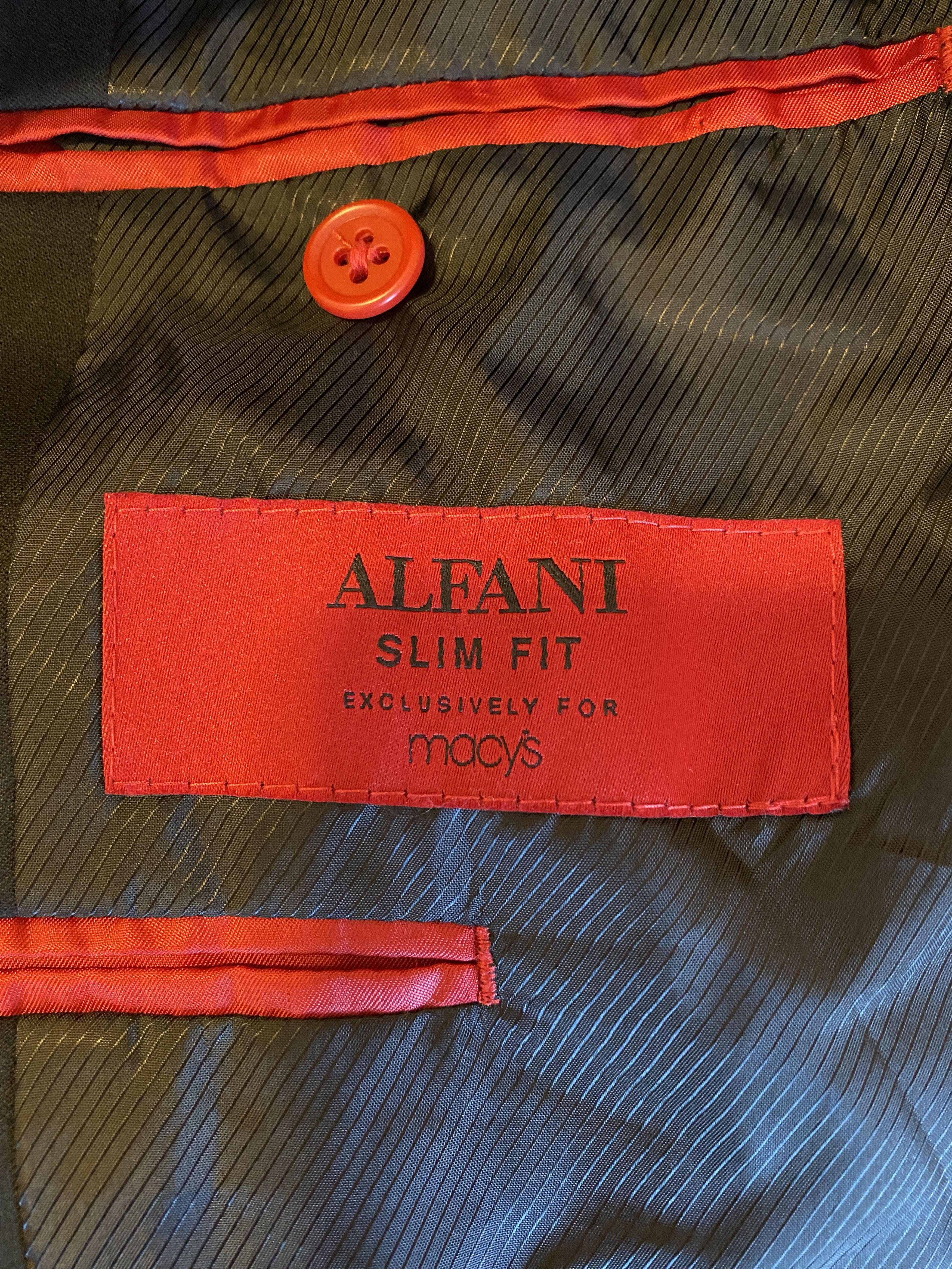 Armani × Macys Armani Suit Size 42S - 3 Thumbnail
