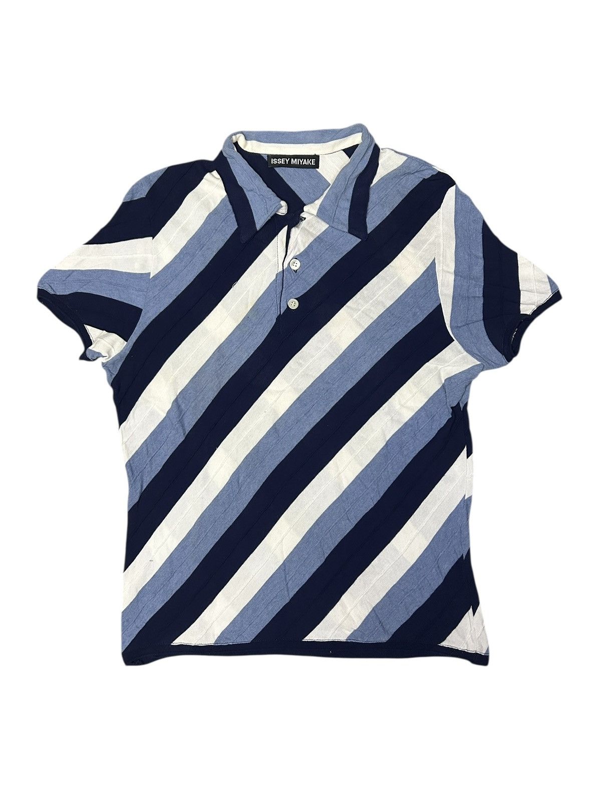 Issey Miyake S/S 08 Knitted Polo Size M / US 6-8 / IT 42-44 - 1 Thumbnail