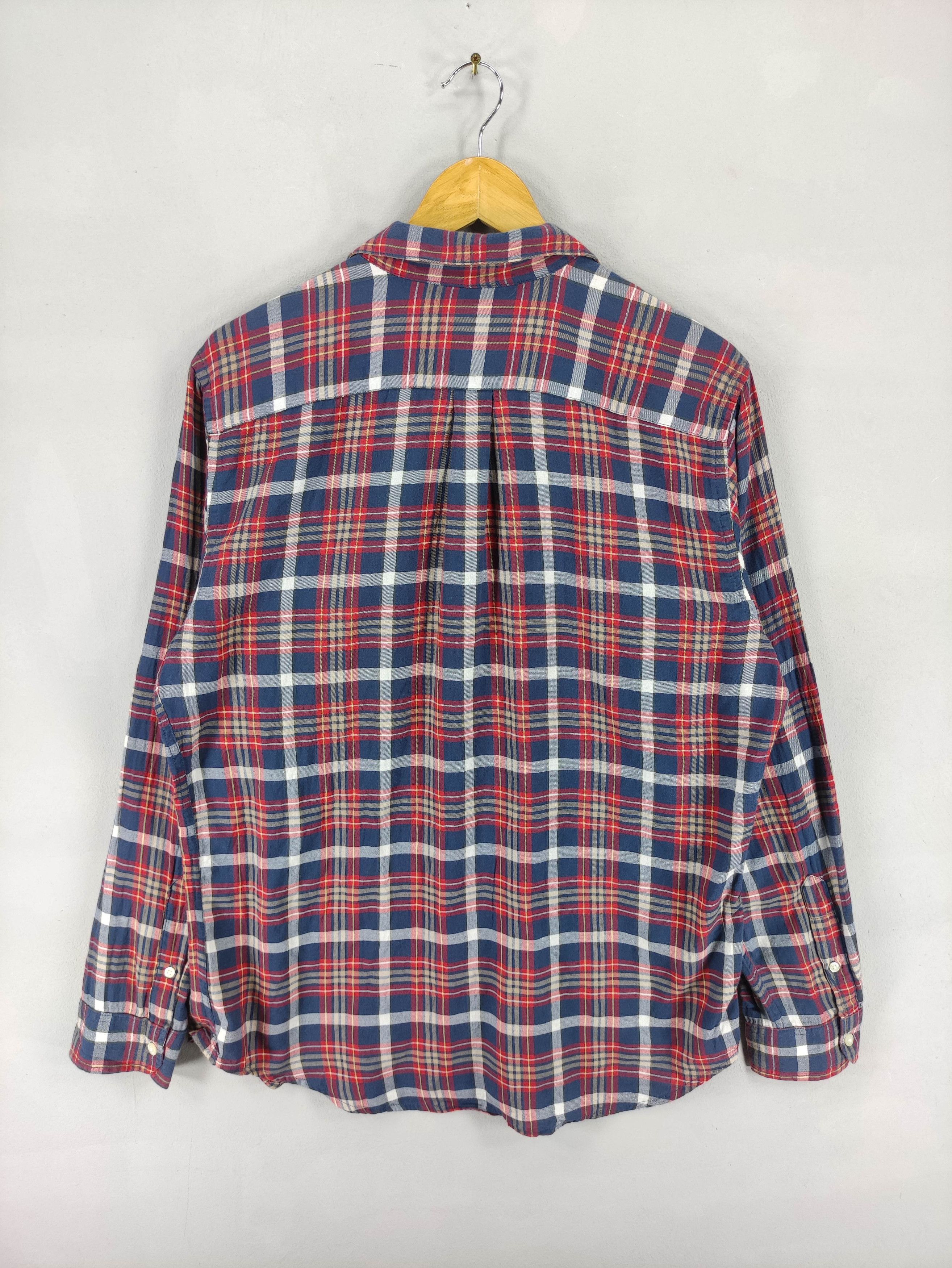 Gap Vintage Gap Flannel Long Sleeve Shirt Button Up Size US L / EU 52-54 / 3 - 7 Thumbnail