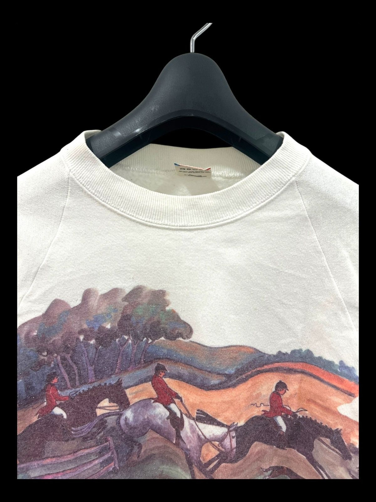 Vintage Vintage Equestrian Graphic Sweatshirt Size US M / EU 48-50 / 2 - 4 Thumbnail