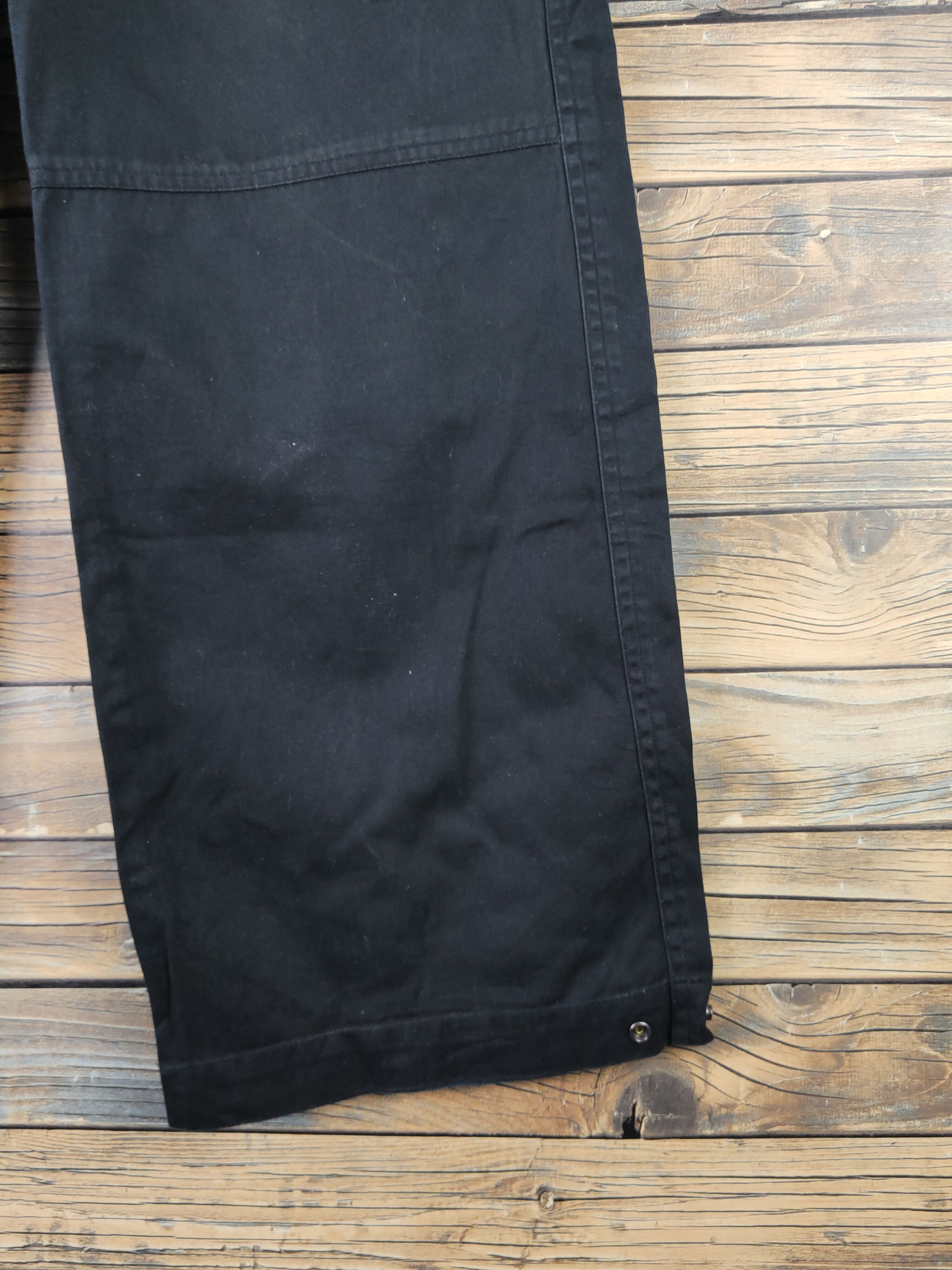 Japanese Brand DL Comme Ca Walk Black Multipocket Cargo Pants #1476 Size US 30 / EU 46 - 7 Thumbnail