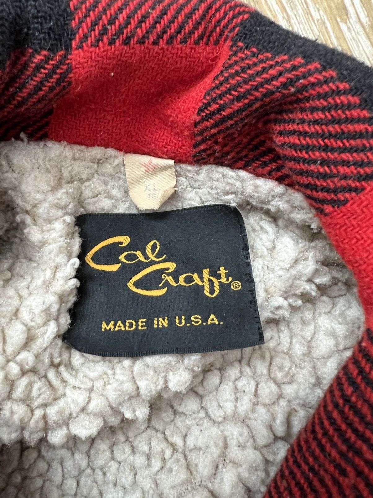 Vintage Vintage cal craft lumber jack flannel jacket Size US XL / EU 56 / 4 - 2 Thumbnail
