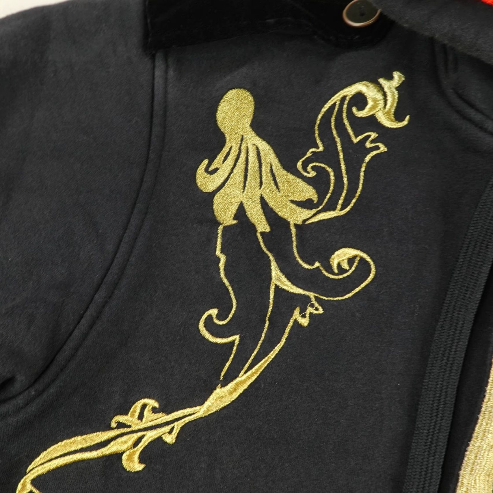 Doublet Clench Hoodie Mens XL Embroidered Double Breasted Royalty Crest Sweatshirt Y2K Size US XL / EU 56 / 4 - 5 Thumbnail