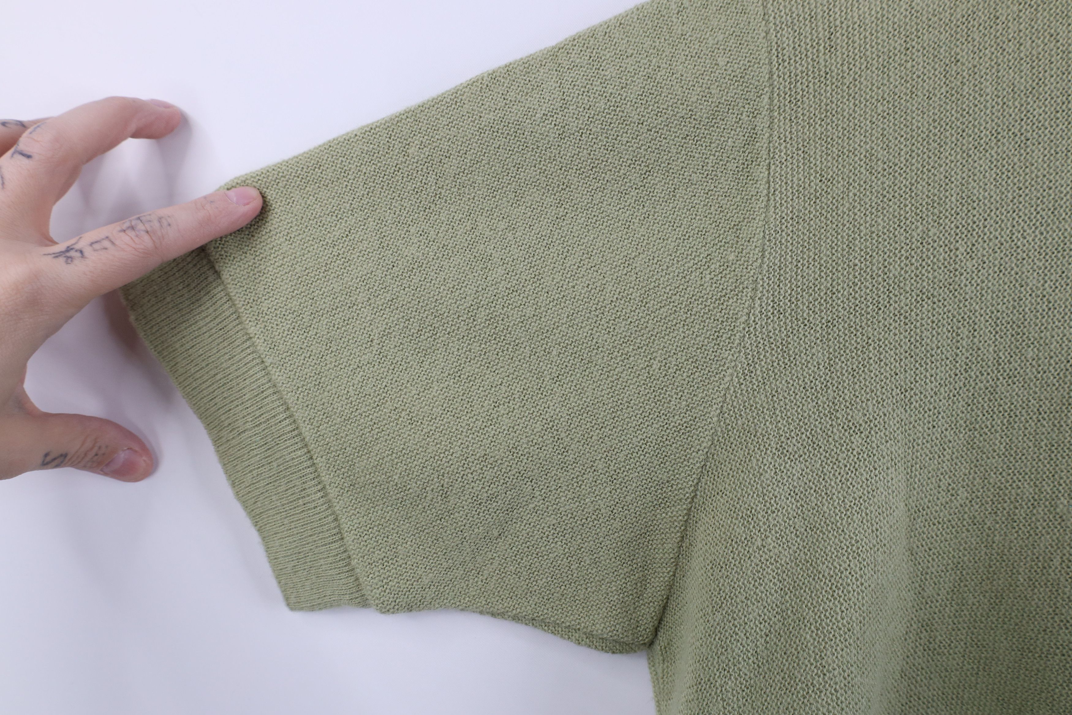 Vintage Vintage 50s 60s Streetwear Knit Short Sleeve Sweater USA Size US L / EU 52-54 / 3 - 7 Thumbnail