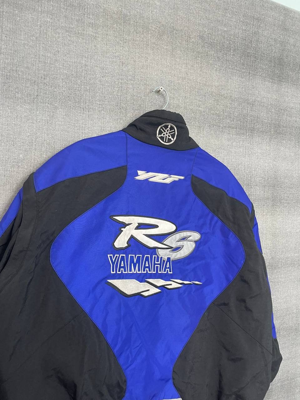 Yamaha VINTAGE YAMAHA R6 BLUE MOTO RACING RALLY F1 MOTOSPORT JACKET Size US L / EU 52-54 / 3 - 7 Thumbnail