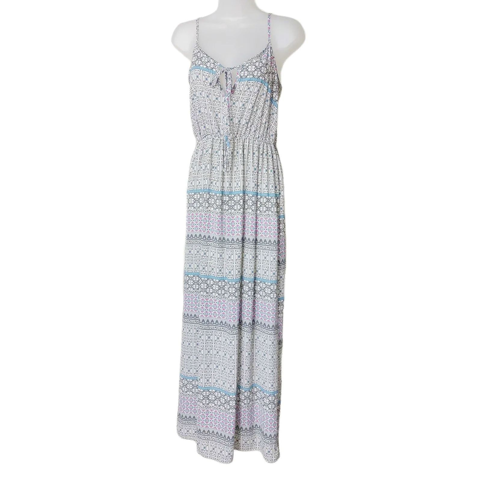 Other RUNWAY STORY Geometric Boho Sun Beachwear Maxi Dress Size S / US 4 / IT 40 - 1 Thumbnail