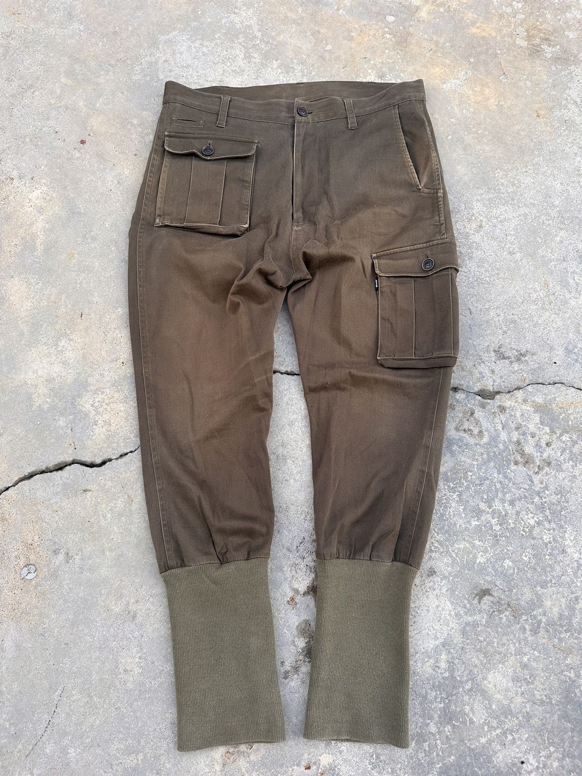 パンツ glamb Long rib cargo pants Long rib cargo pants / ロングリブカーゴパンツ（カーゴパンツ