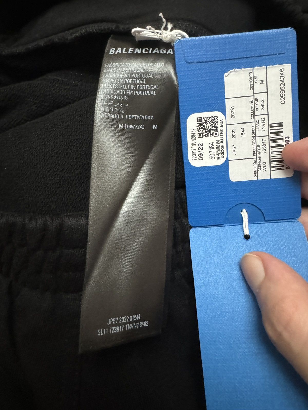 Balenciaga Balenciaga Adidas Oversized Cotton Sweatpants Sz.L Size US 34 / EU 50 - 8 Thumbnail
