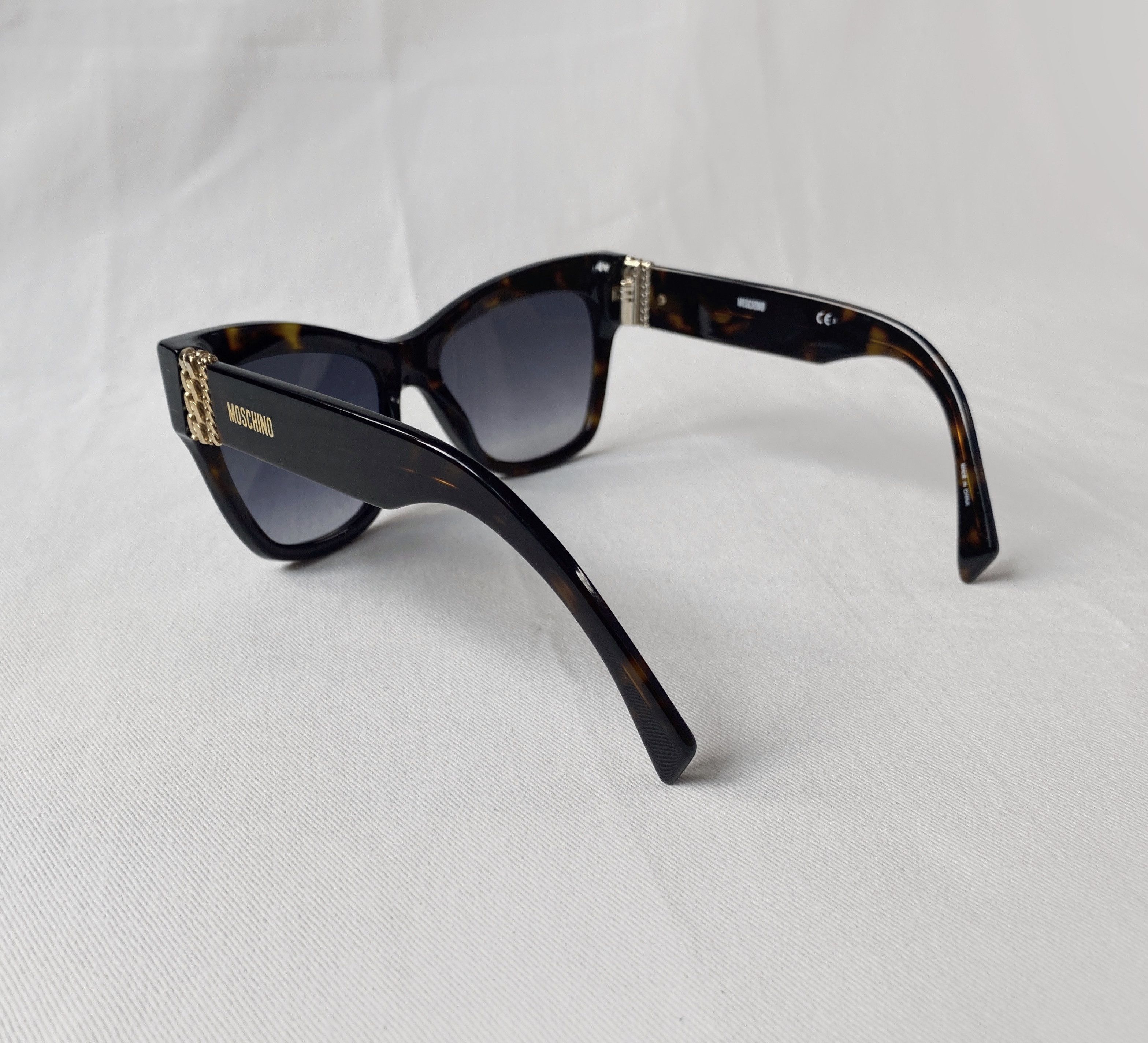 Moschino Moschino Havana Gradient Tortoiseshell Sunglasses Size ONE SIZE - 3 Thumbnail