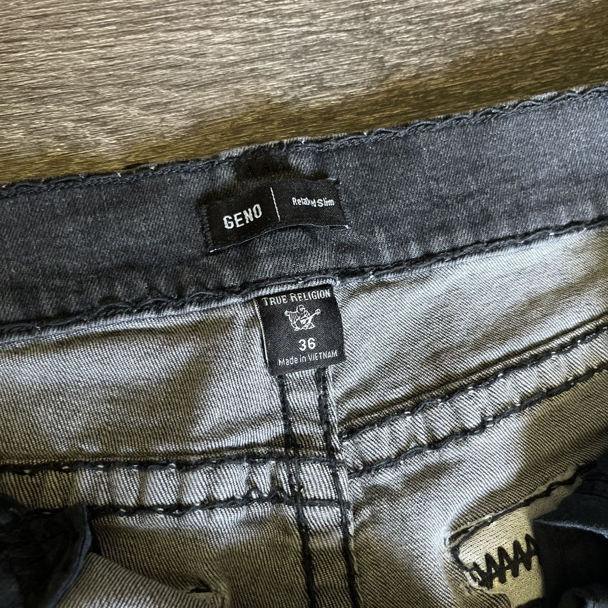 True Religion Vintage True Religion Geno Flap Super T Slim Denim Jeans 36 Size US 36 / EU 52 - 11 Thumbnail