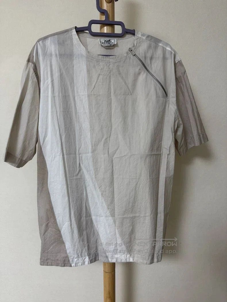 Hermes Hermes Short Sleeve Jacket Shirt. Size US L / EU 52-54 / 3 - 1 Thumbnail