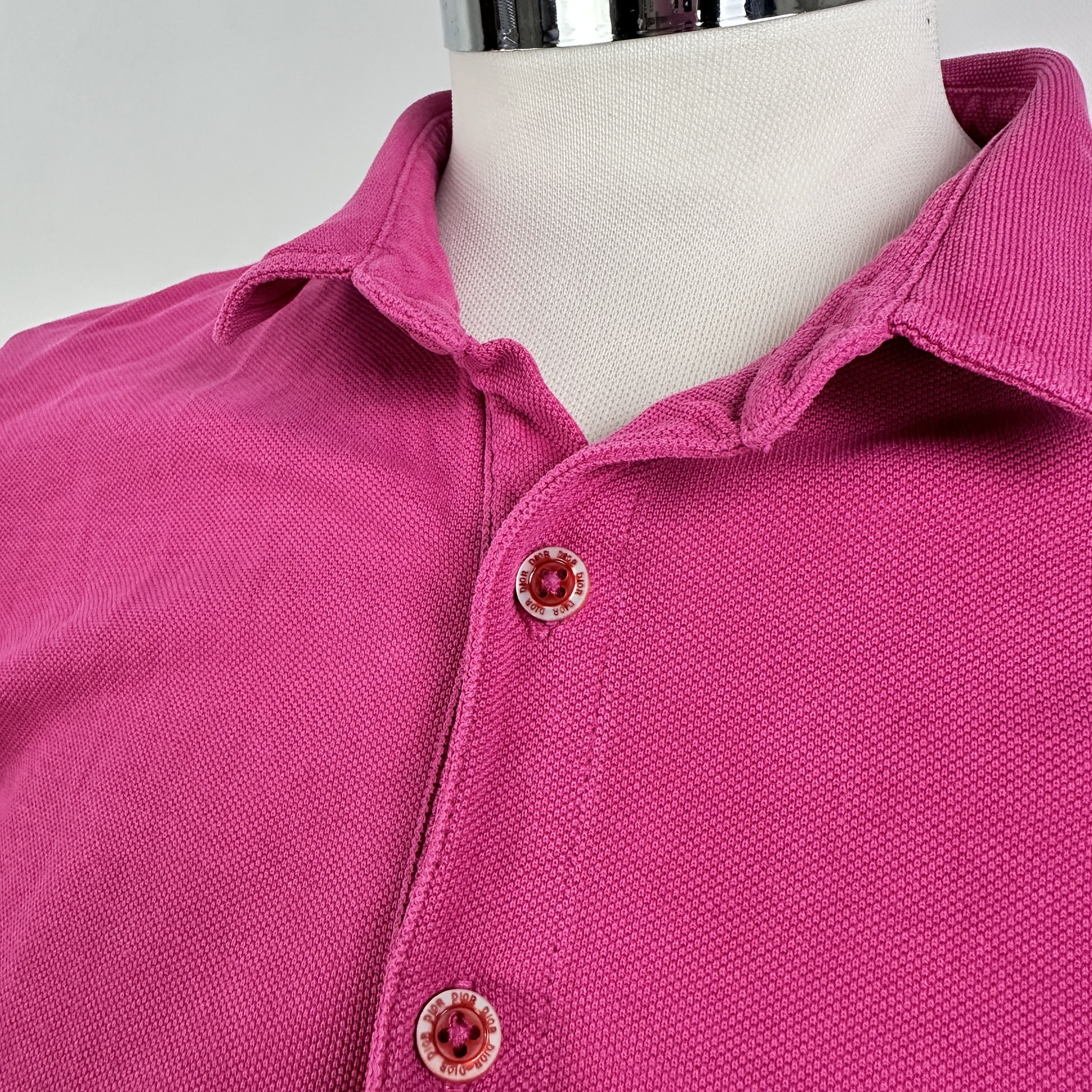 Christian Dior Monsieur Polo Christian Dior Logo Ricamato – 48 IT Size US M / EU 48-50 / 2 - 3 Thumbnail