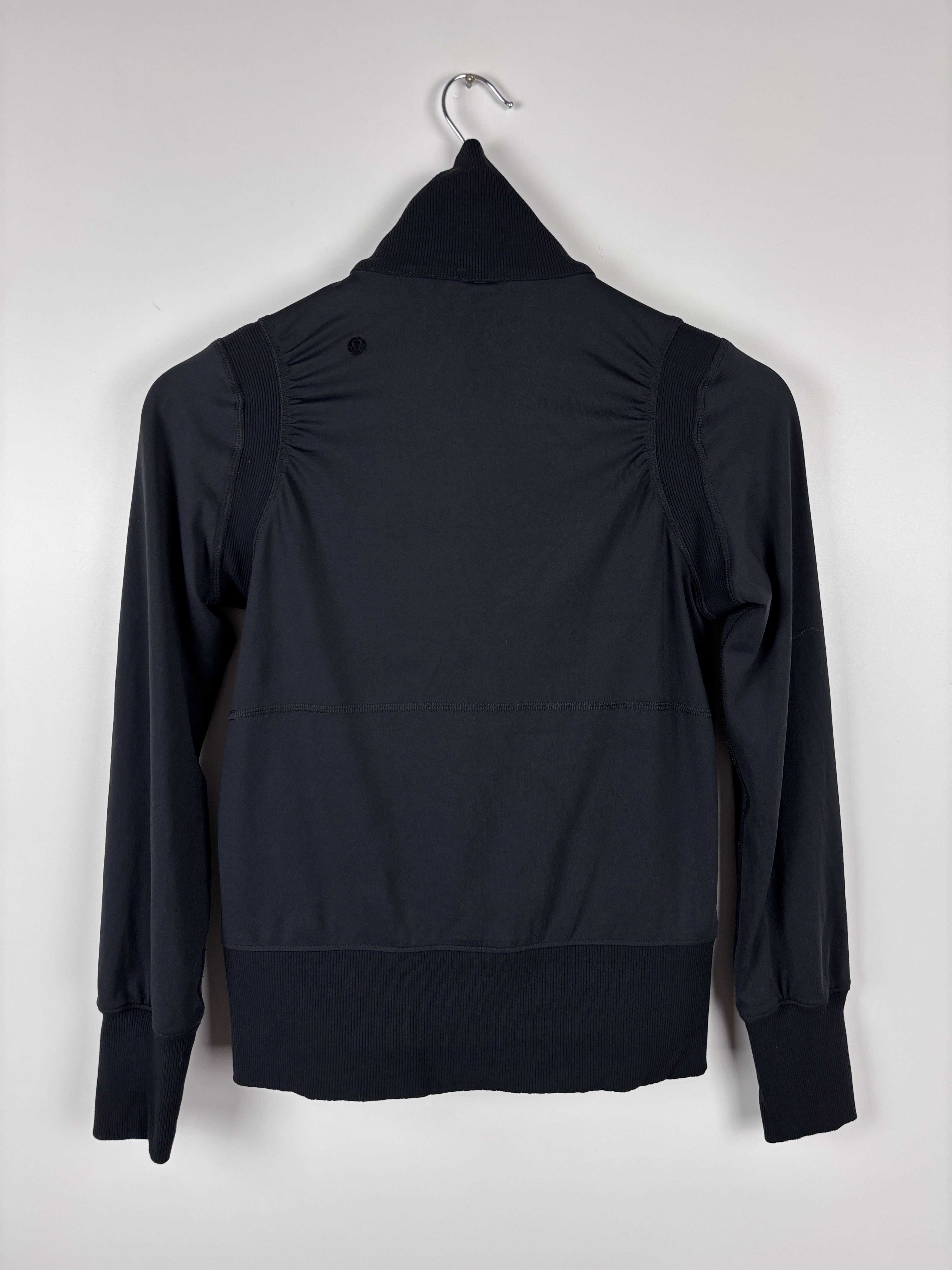 Lululemon Womens Lululemon Full Zip Jacket Black Size 2 Size XS / US 0-2 / IT 36-38 - 4 Thumbnail
