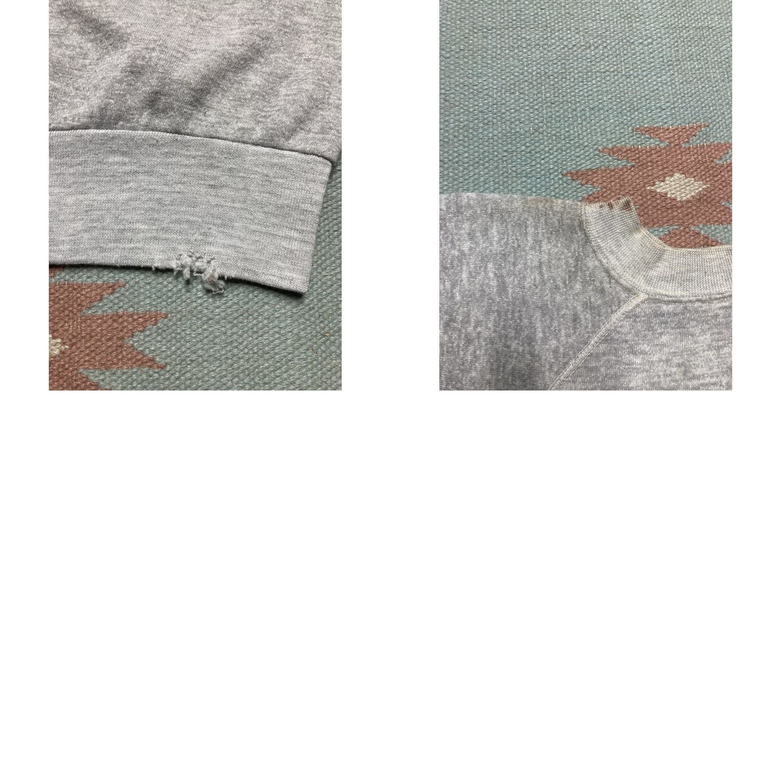 Vintage VINTAGE Sweatshirt Crewneck 70s USA Olympics Distressed Gray Small Mens | USA Theme | Pullover Size US S / EU 44-46 / 1 - 8 Thumbnail