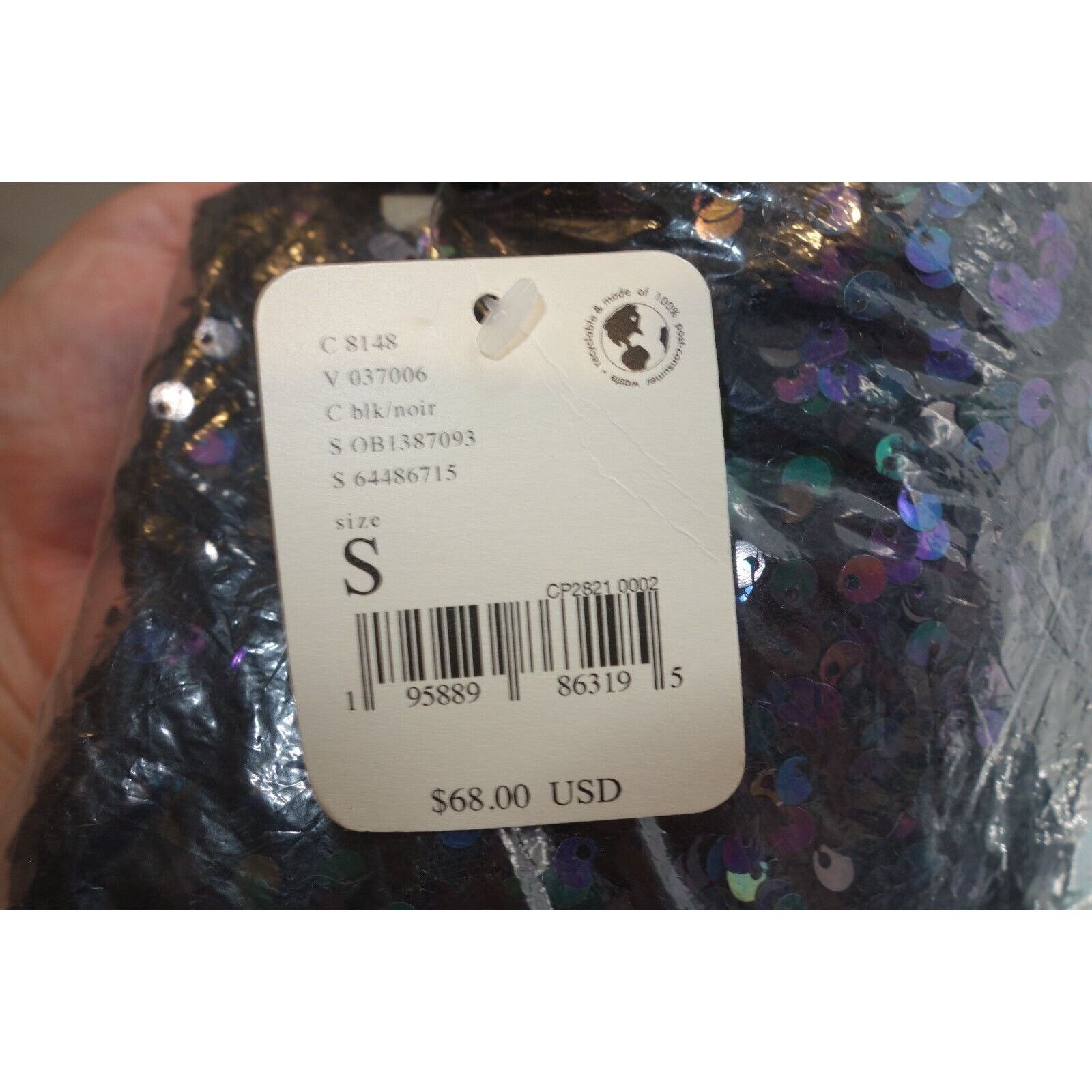 Free People NEW Free People Intimately Big Night Sequin Crop Top Size S / US 4 / IT 40 - 6 Thumbnail