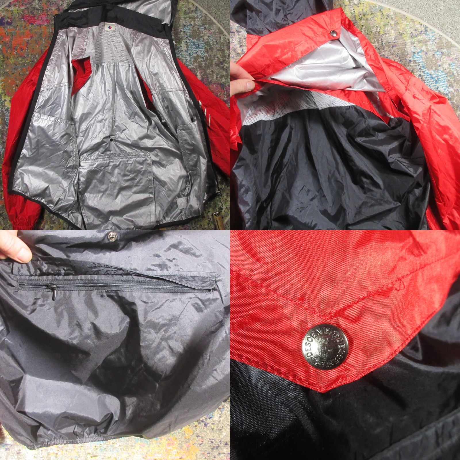 Vintage VINTAGE Descente Vest Mens L Red Lightweight Hooded Zip Off Sleeves 90s Japan Ski Windbreaker Modern Functionality Size US L / EU 52-54 / 3 - 8 Thumbnail