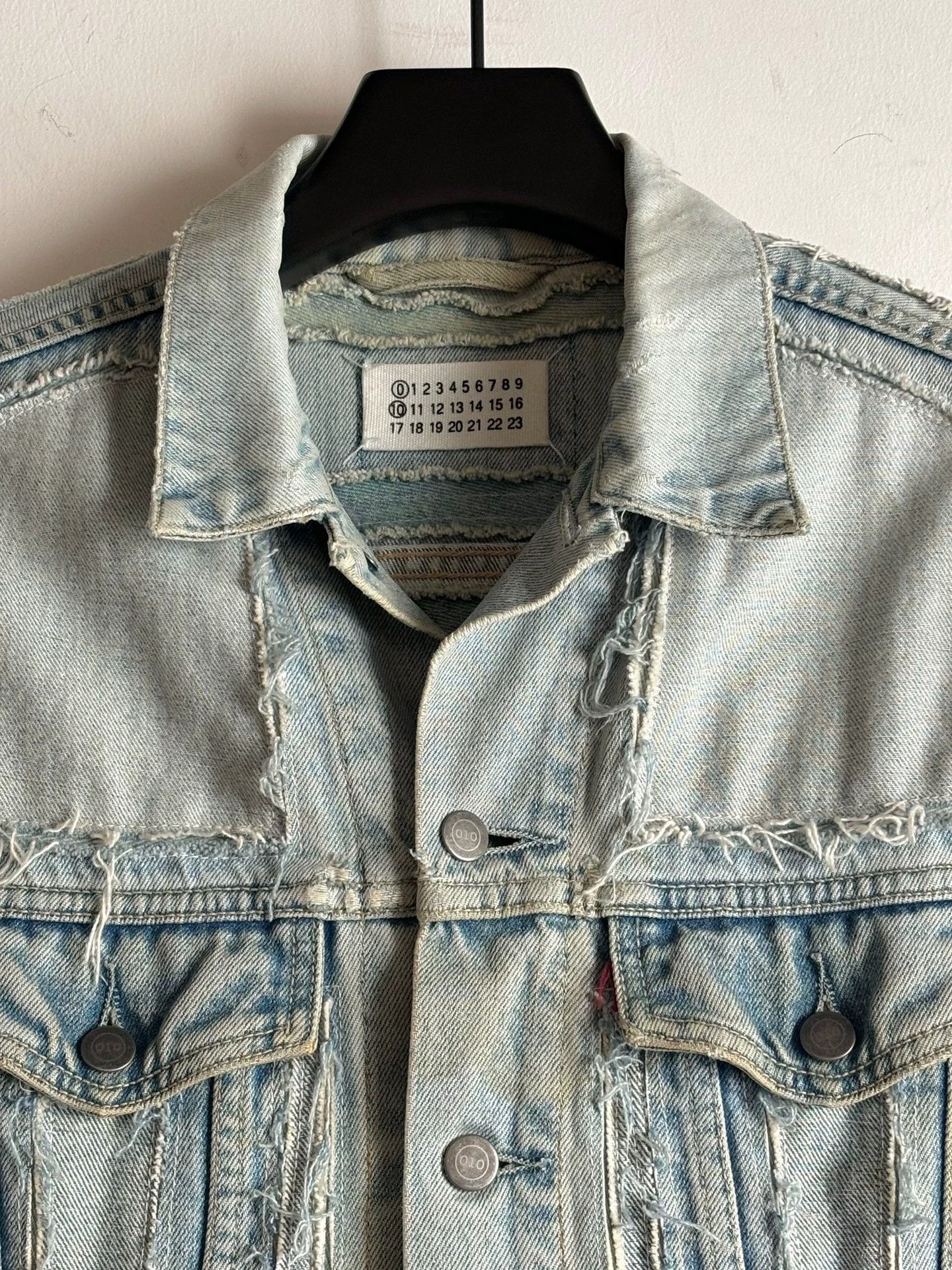 Maison Margiela Maison Margiela Line 0 Reversed Denim Vest S/S 2005 Size US S / EU 44-46 / 1 - 4 Thumbnail
