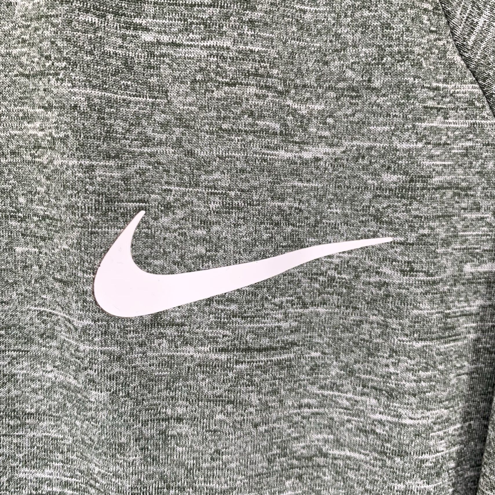 Nike Nike Swim Men's Short Sleeve Shirt Dri-Fit UPF 40+ Sage White Swoosh L Size US L / EU 52-54 / 3 - 2 Thumbnail